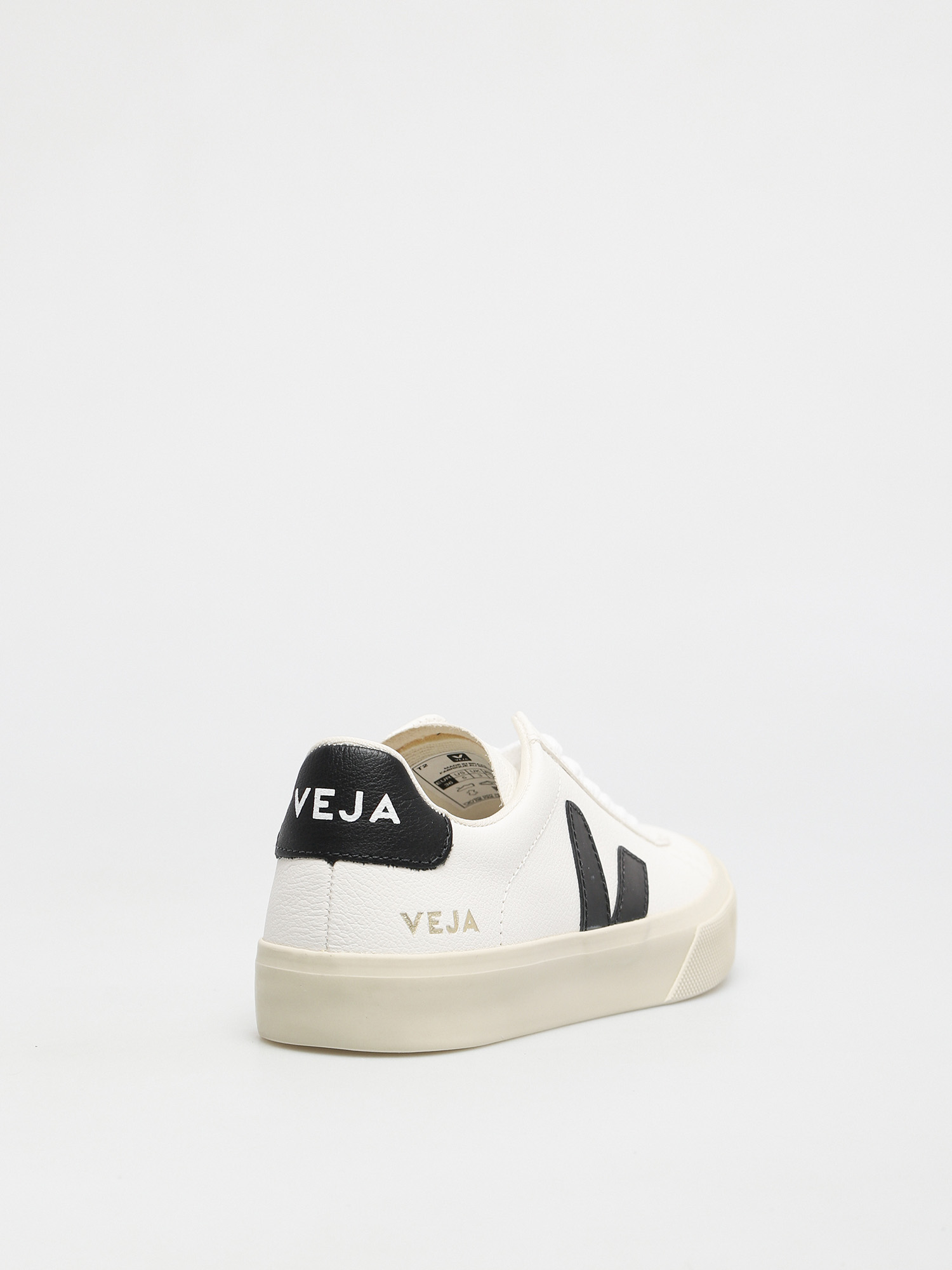 Veja Pantofi Campo Wmn (chromefree leather white black)