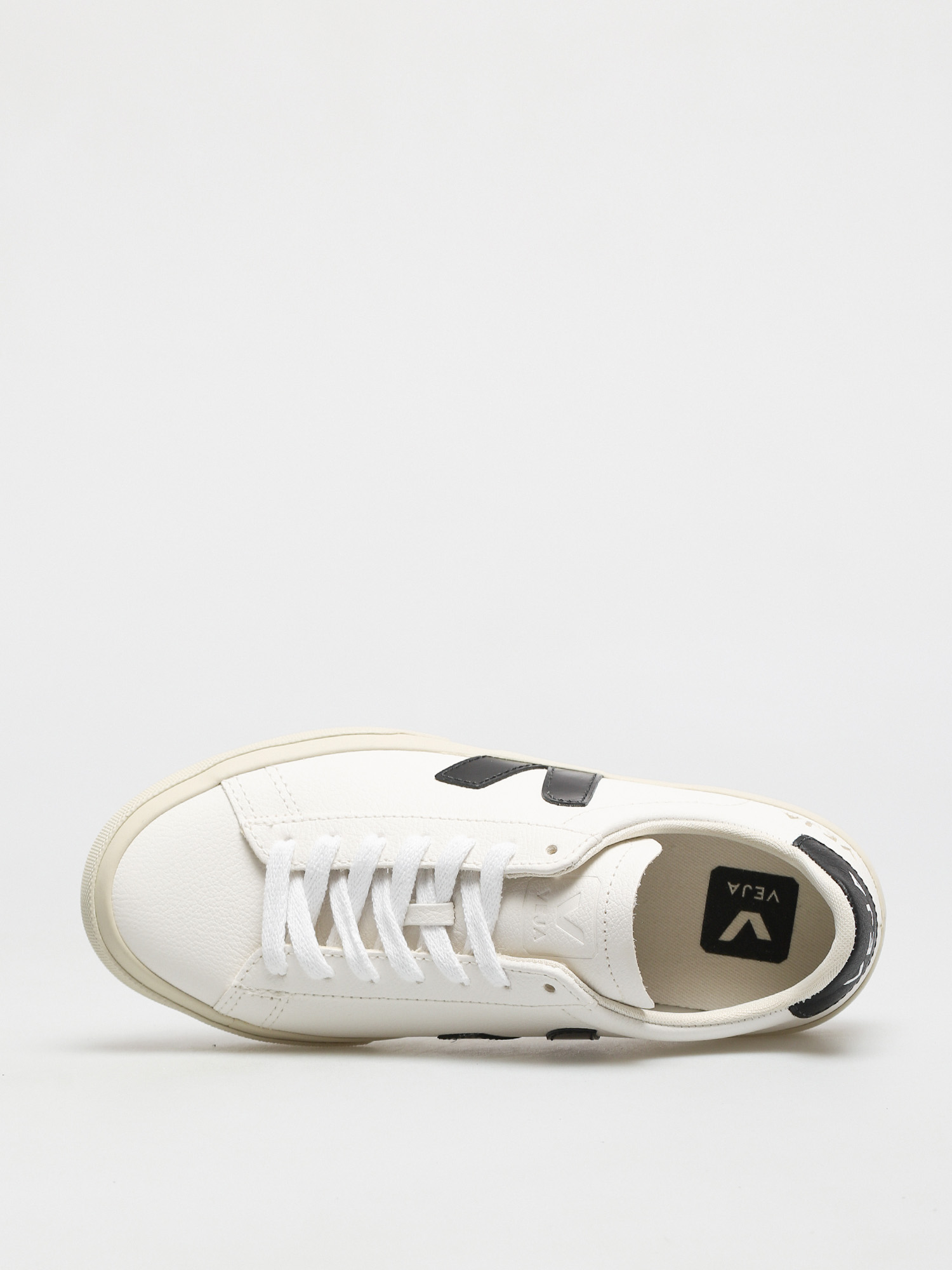 Veja Pantofi Campo Wmn (chromefree leather white black)