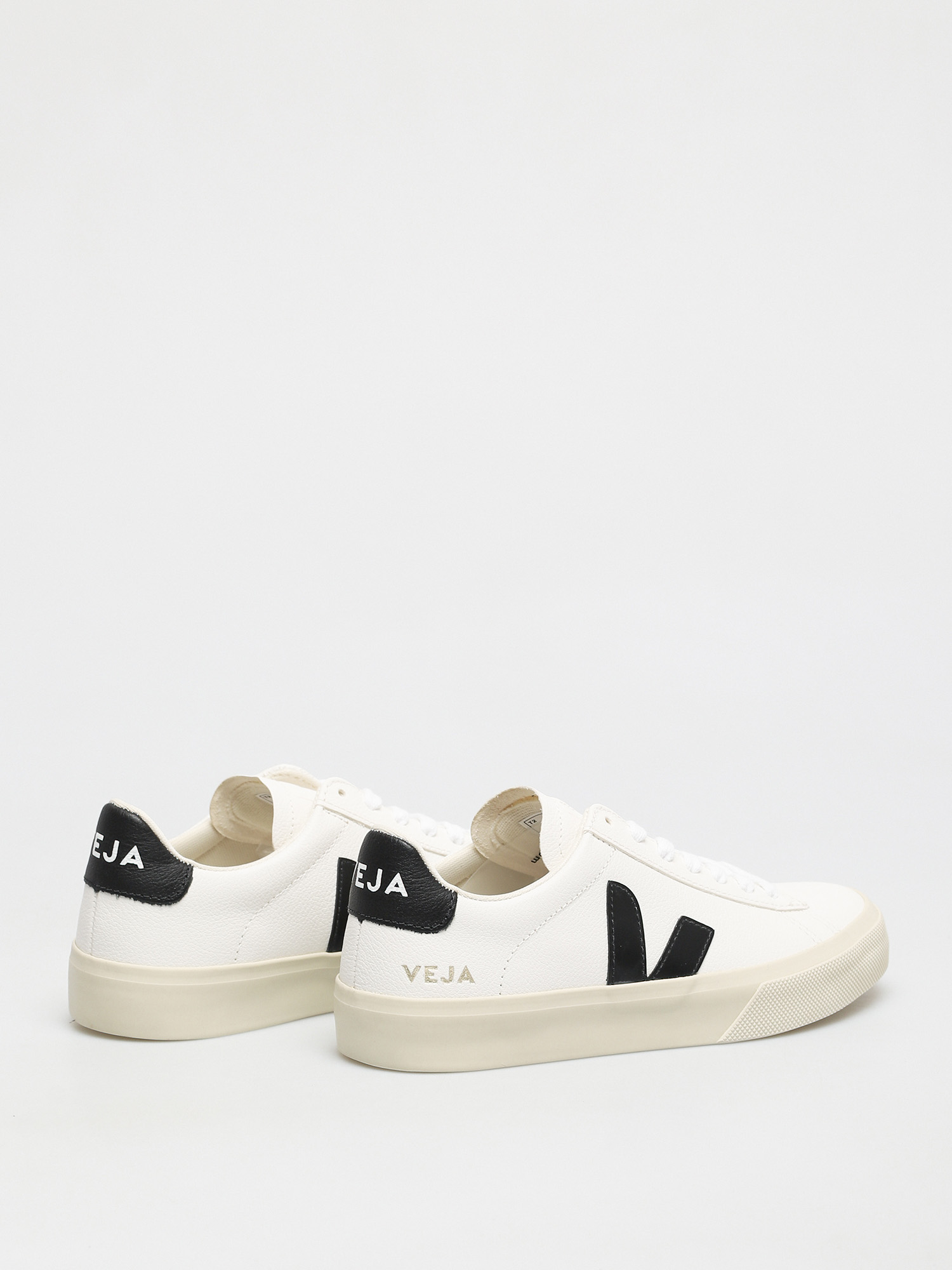 Veja Pantofi Campo Wmn (chromefree leather white black)