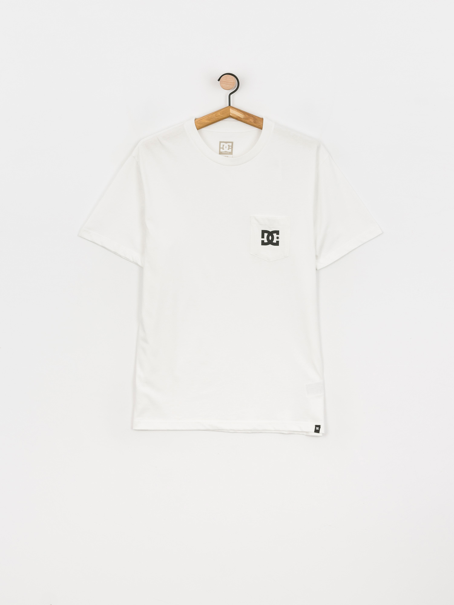 Tricou DC Star Pocket (white)
