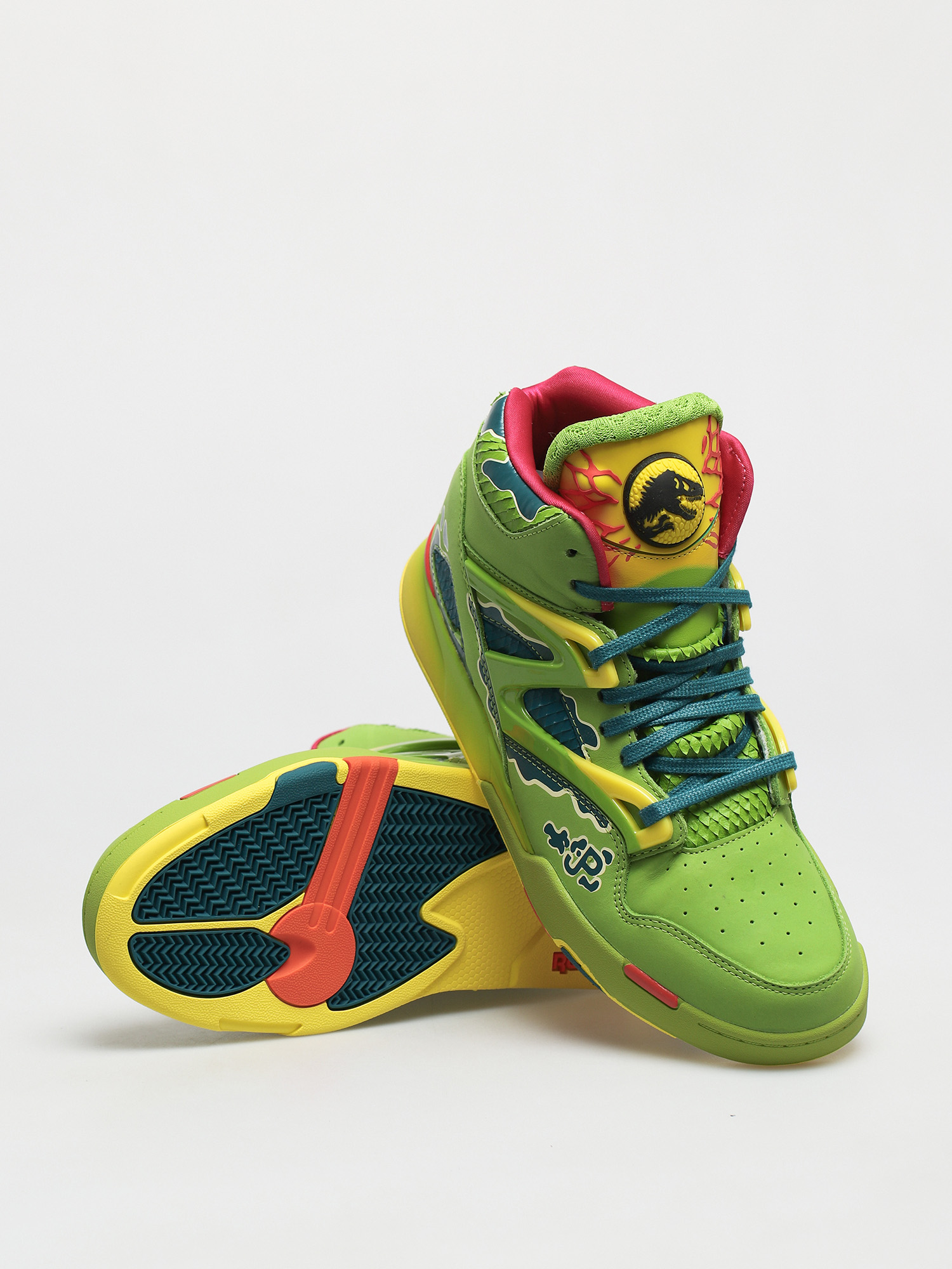 Pantofi Reebok X Jurassic Park Pump Omni Zone II (ultim/hertea/stiyel)
