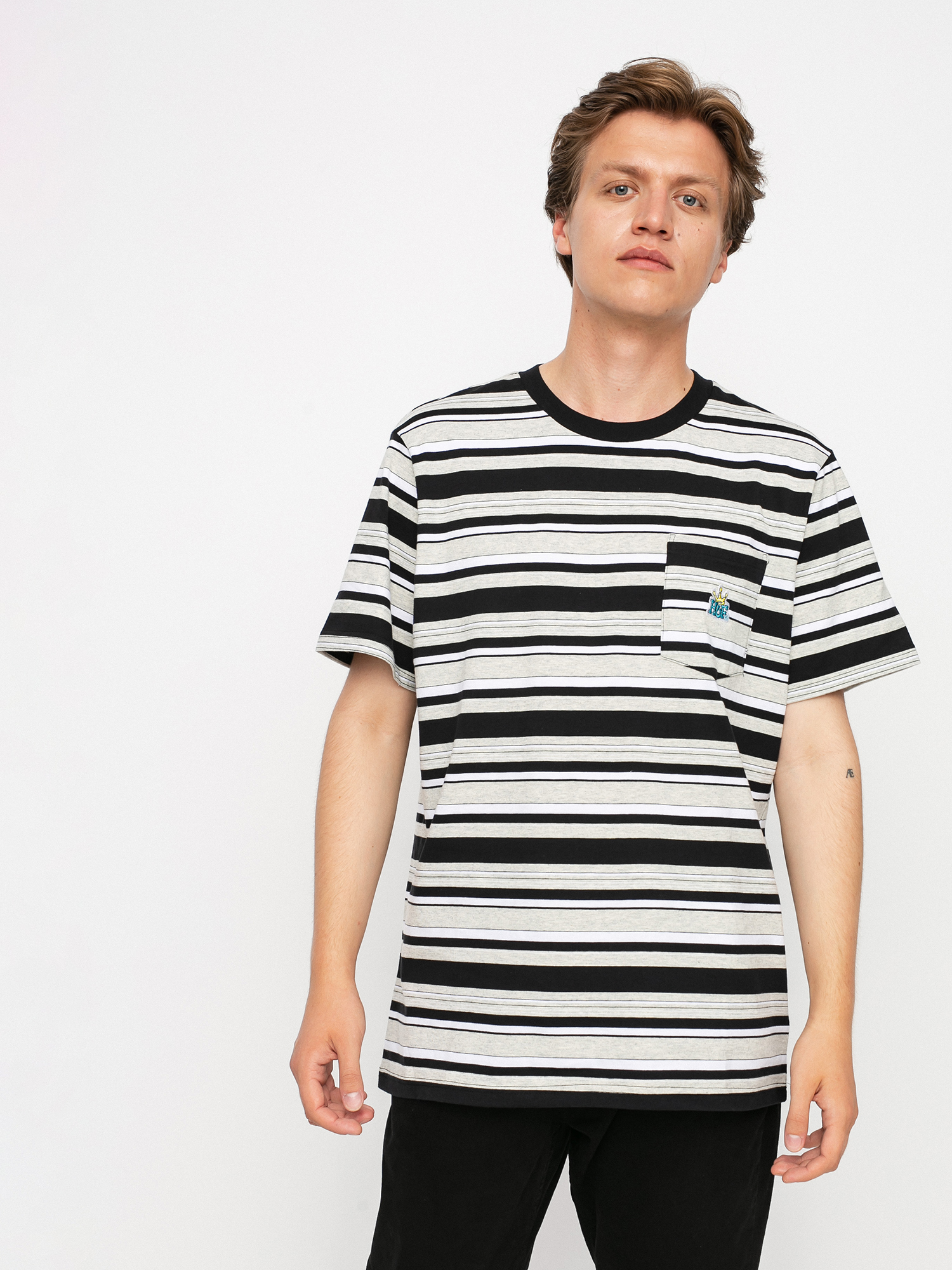 Tricou HUF Stratford (stone)