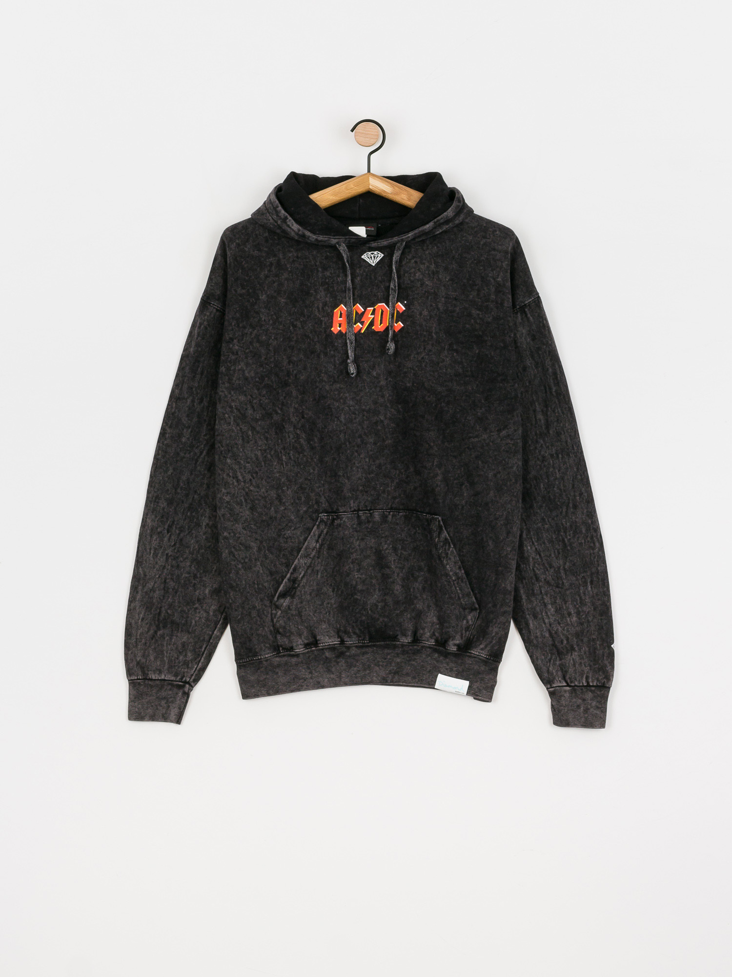 Hanorac cu glugă Diamond Supply Co. Ac/Dc Diamond HD (mineral)