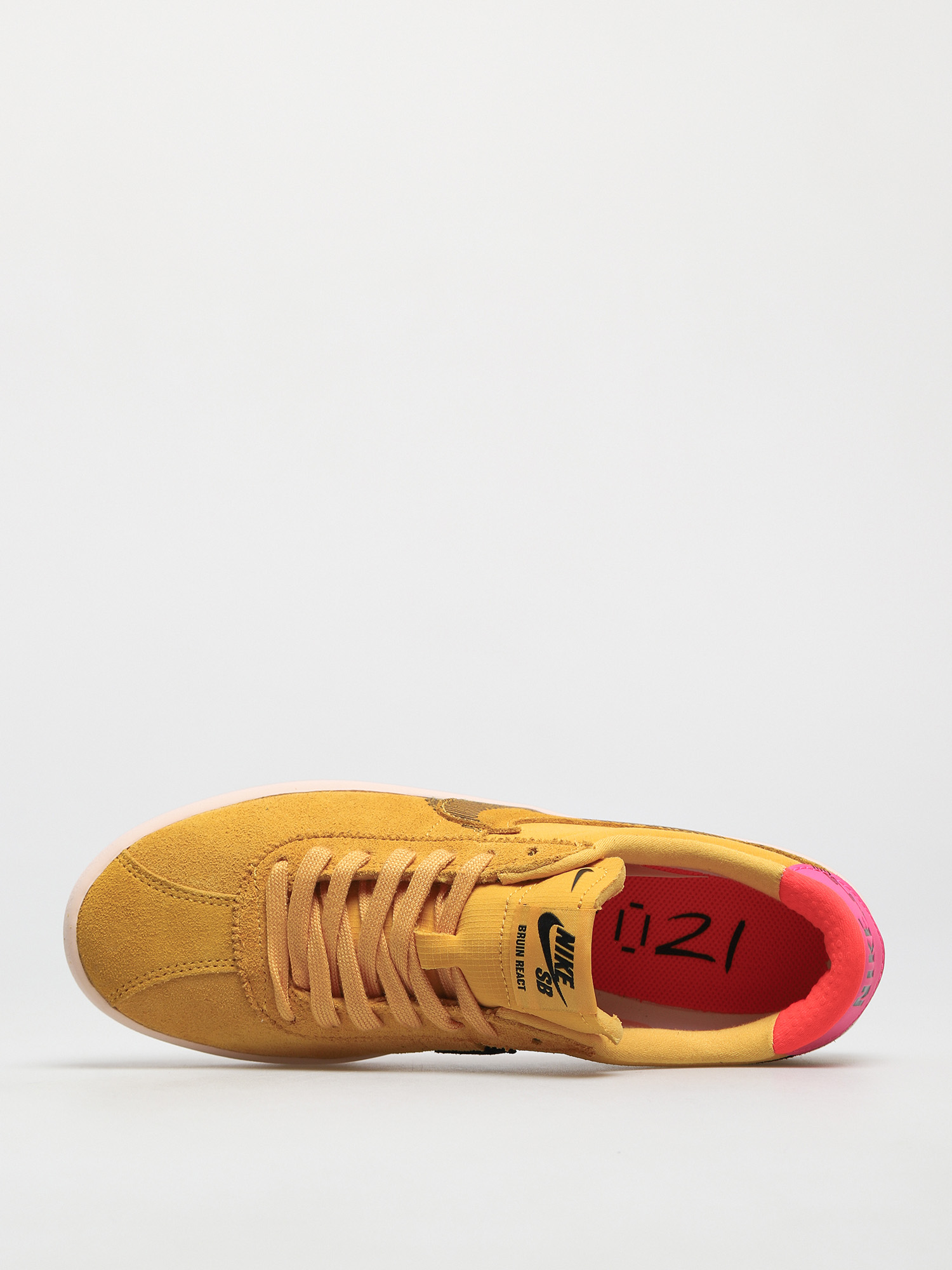 Pantofi Nike SB Bruin React T (pollen/black pale coral)