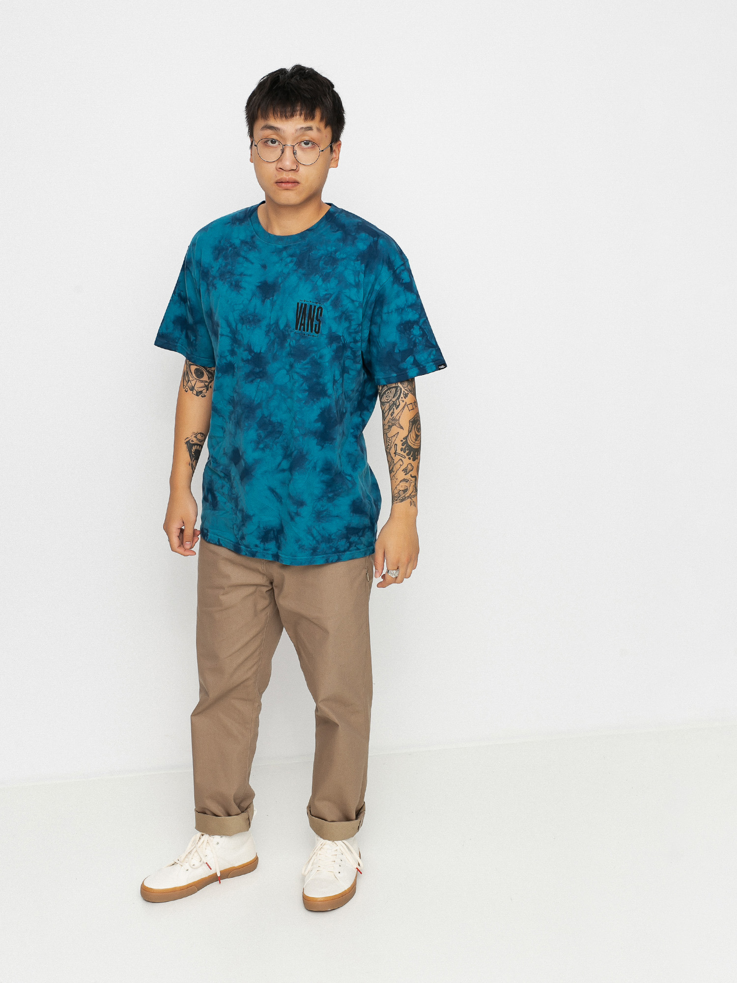 Tricou Vans Tall Type Tie Dye (blue coral/tie dye)