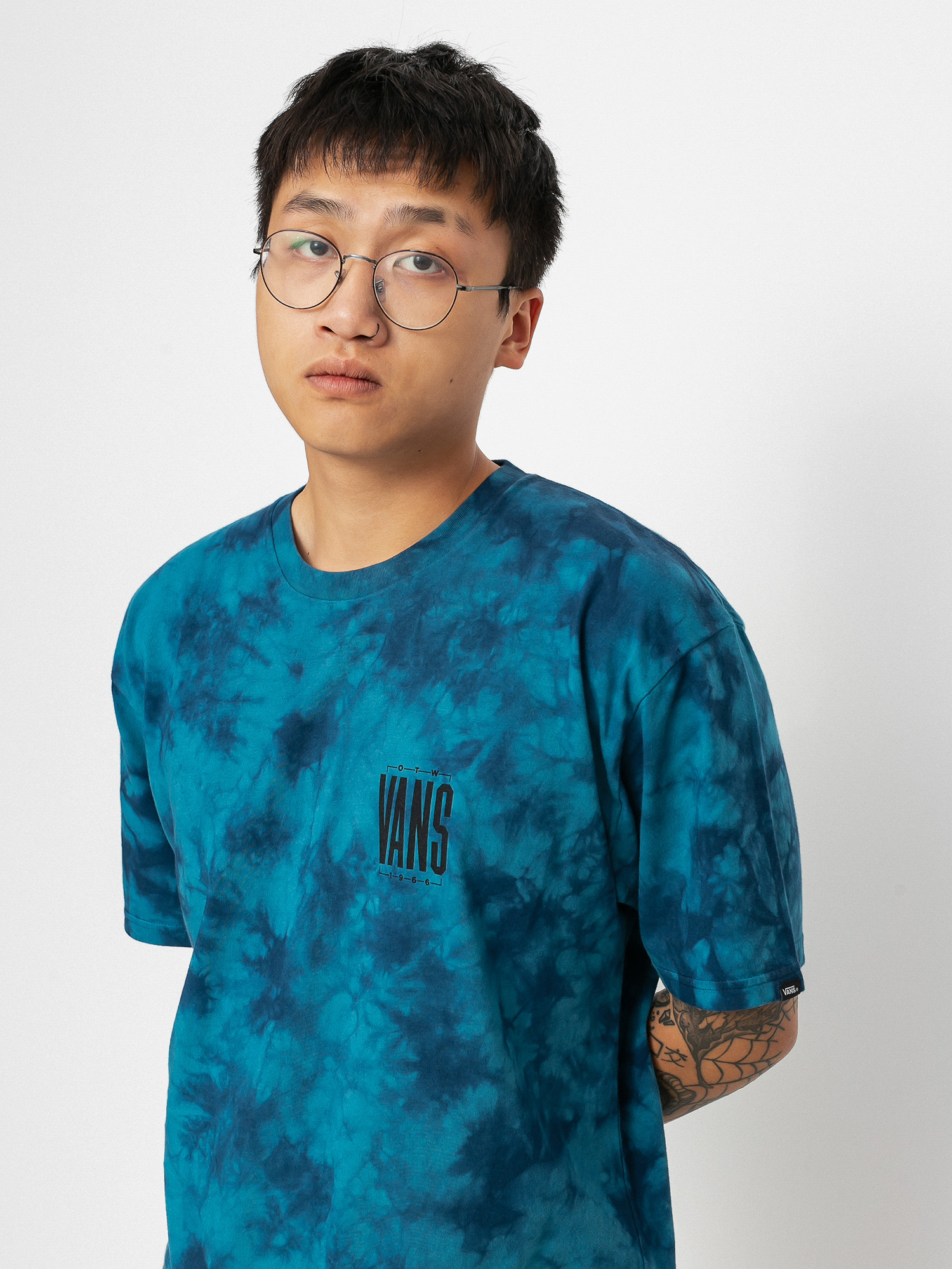 Tricou Vans Tall Type Tie Dye (blue coral/tie dye)