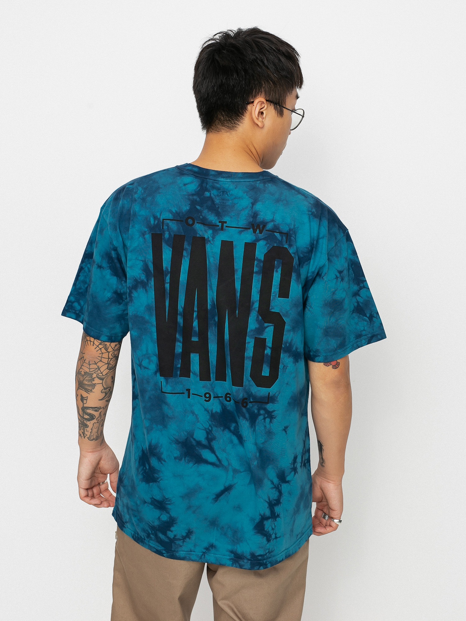 Tricou Vans Tall Type Tie Dye (blue coral/tie dye)