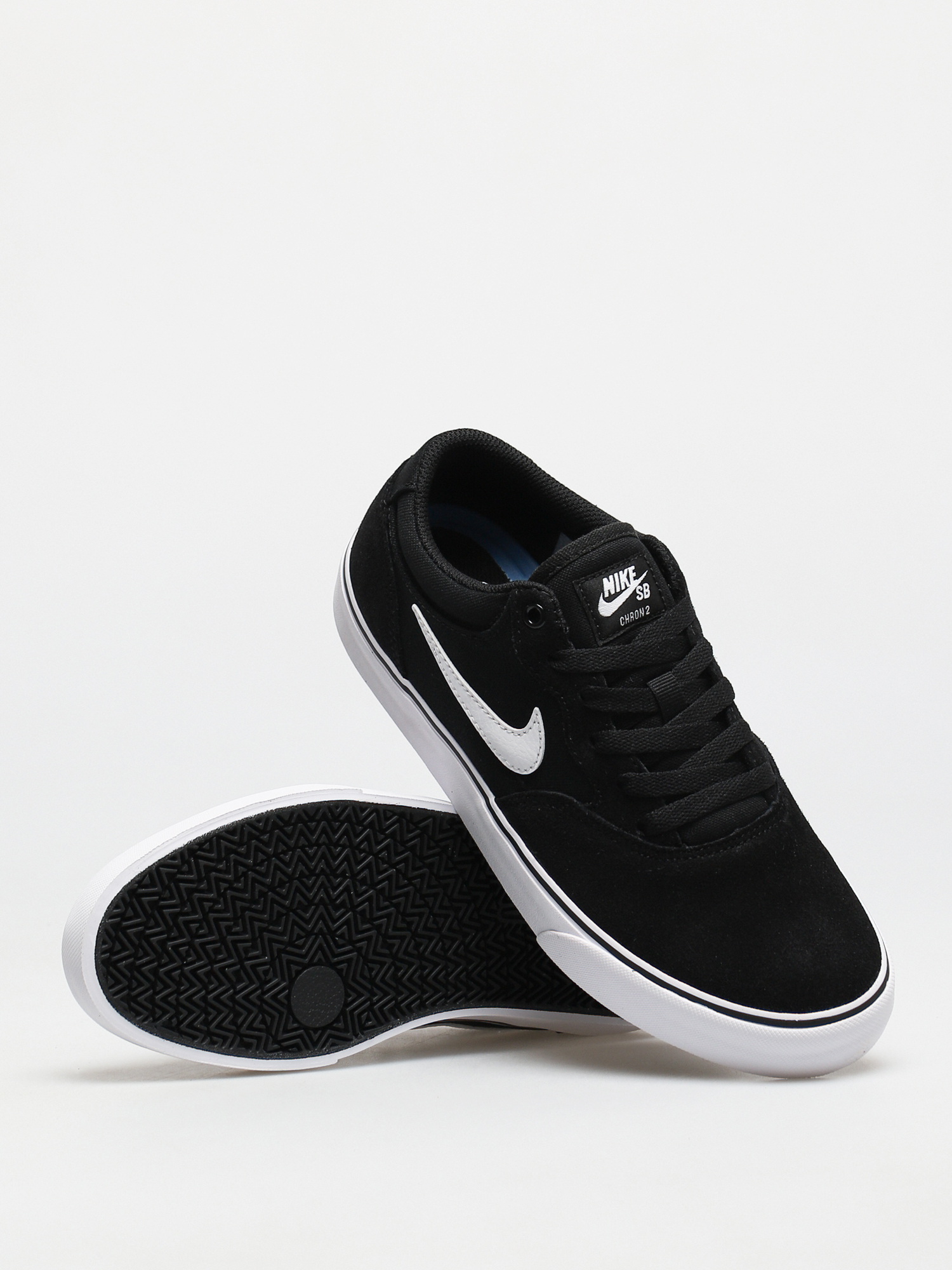 Pantofi Nike SB Chron 2 - negru (black/white black)