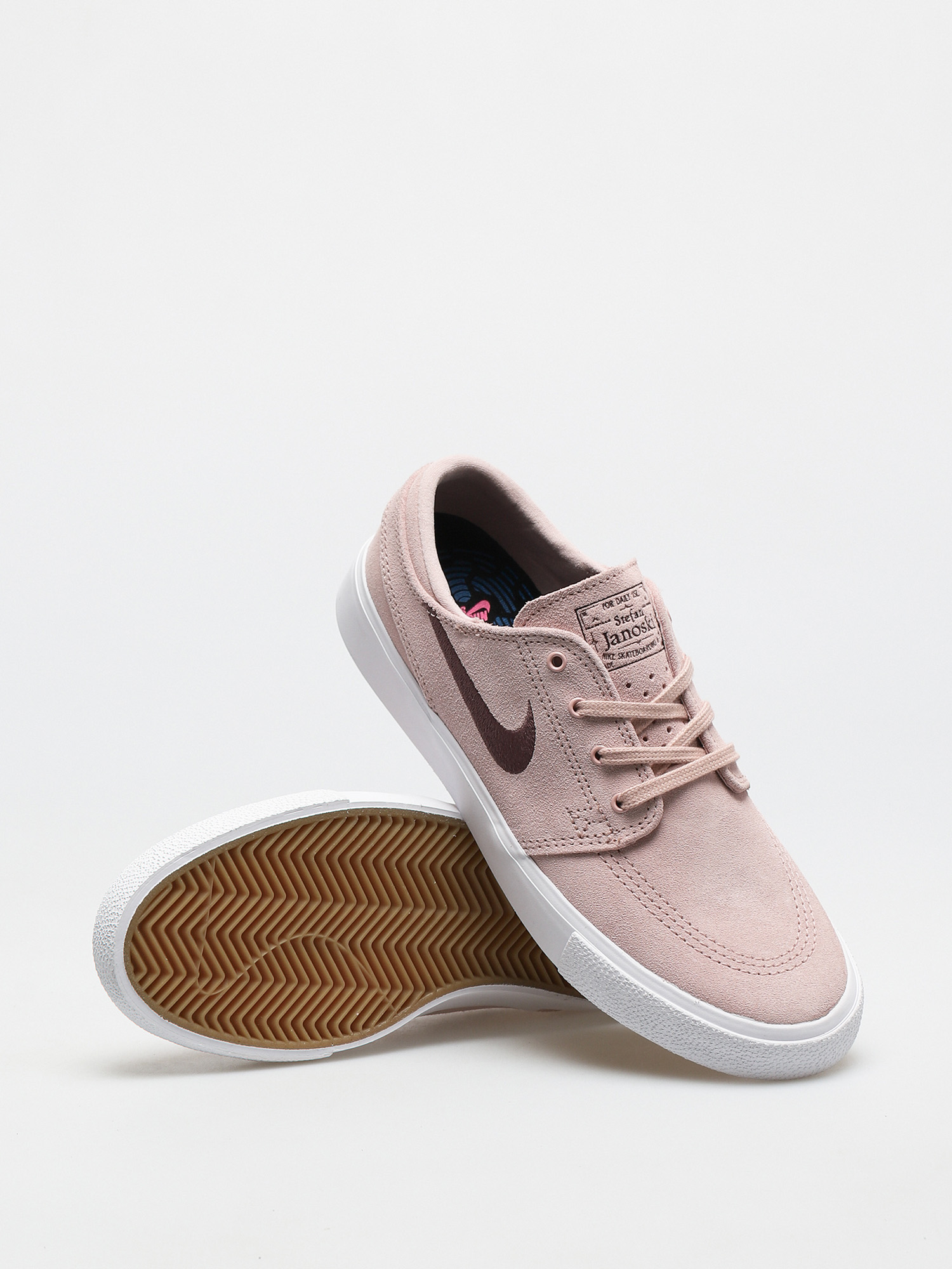 Pantofi Nike SB Zoom Stefan Janoski RM (pink oxford/dark wine pink oxford white)