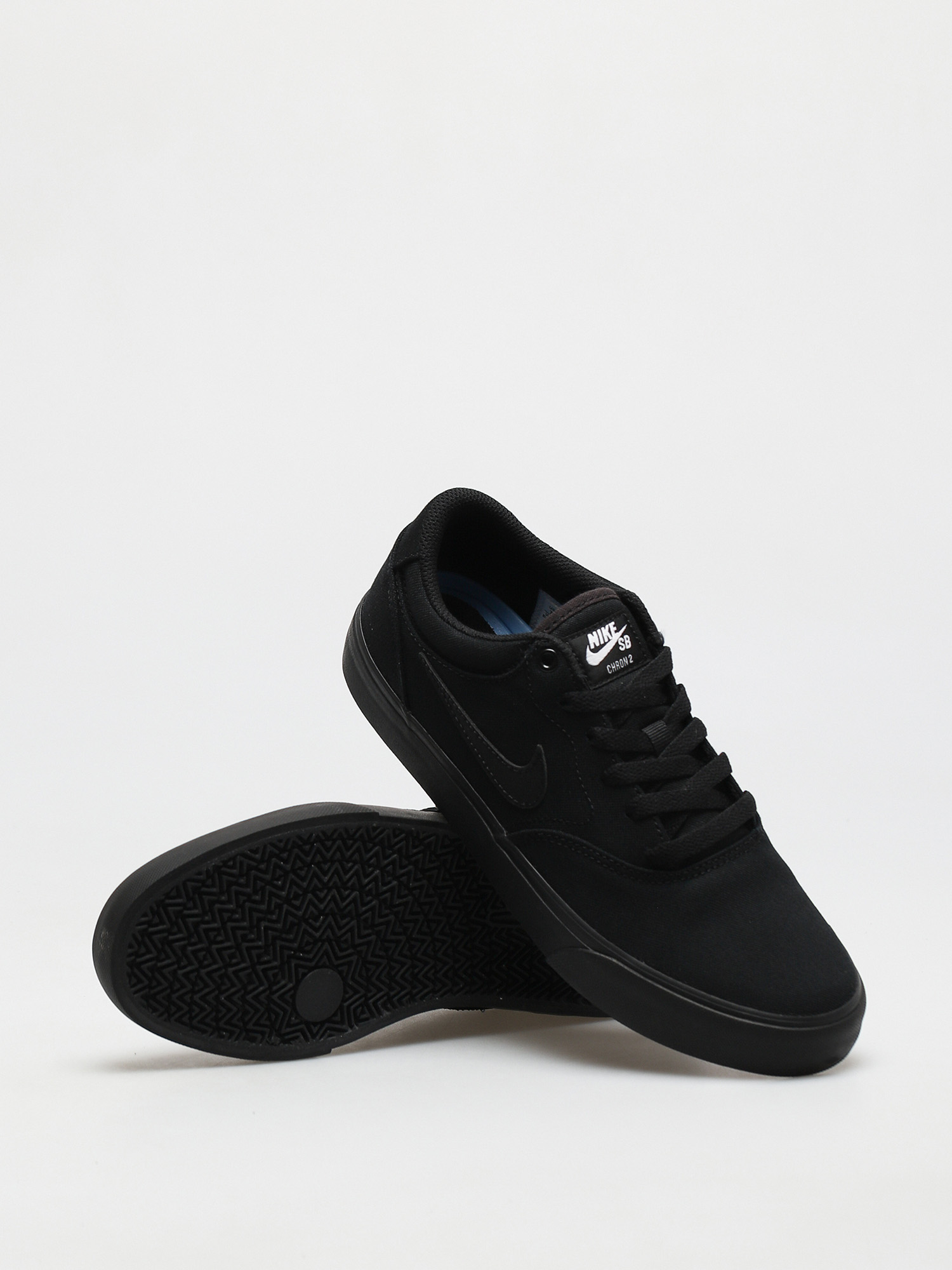 Pantofi Nike SB Chron 2 Canvas (black/black black)