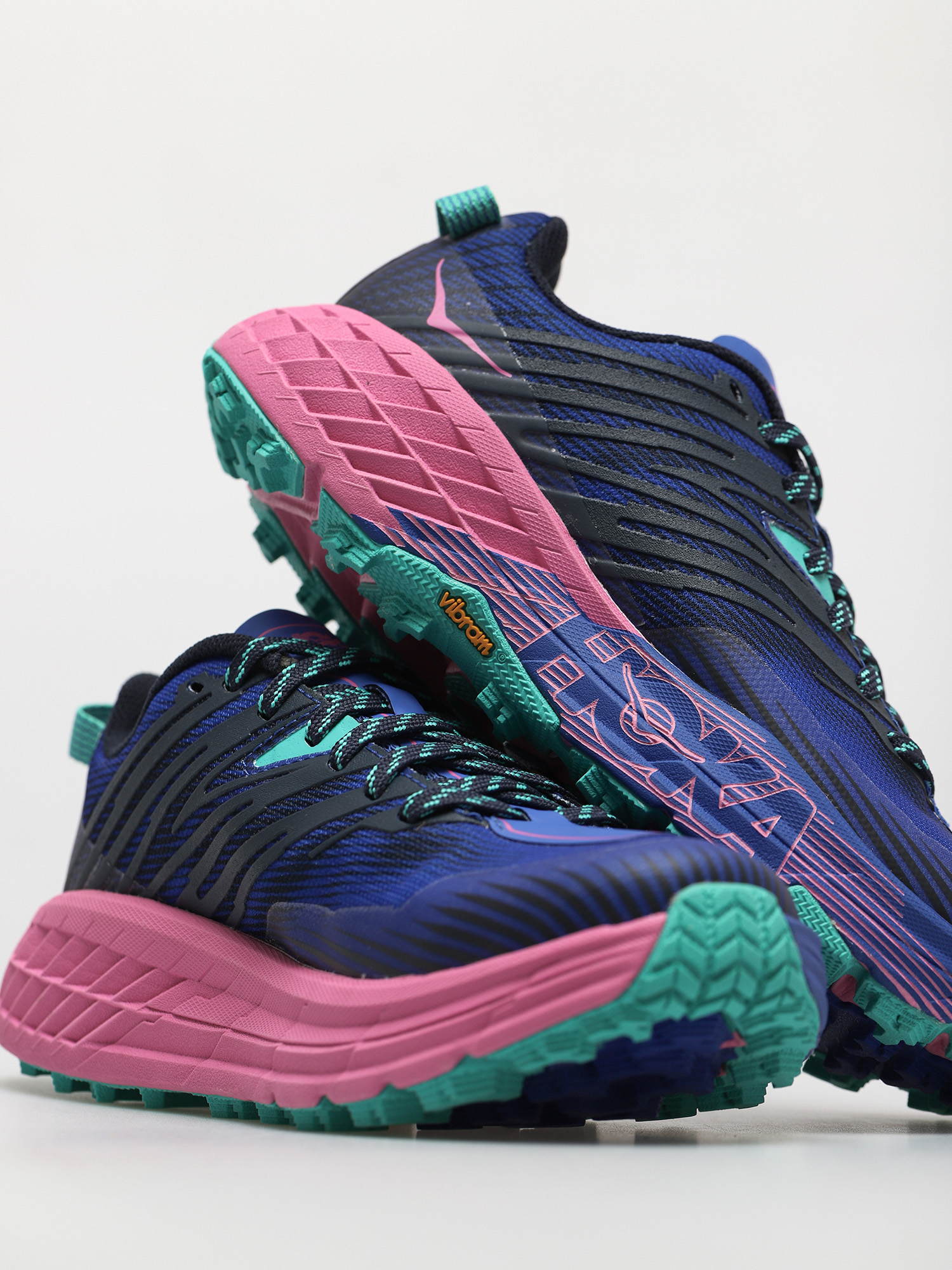 Pantofi Hoka One One Speedgoat 4 Wmn (dazzling blue/phlox pink)