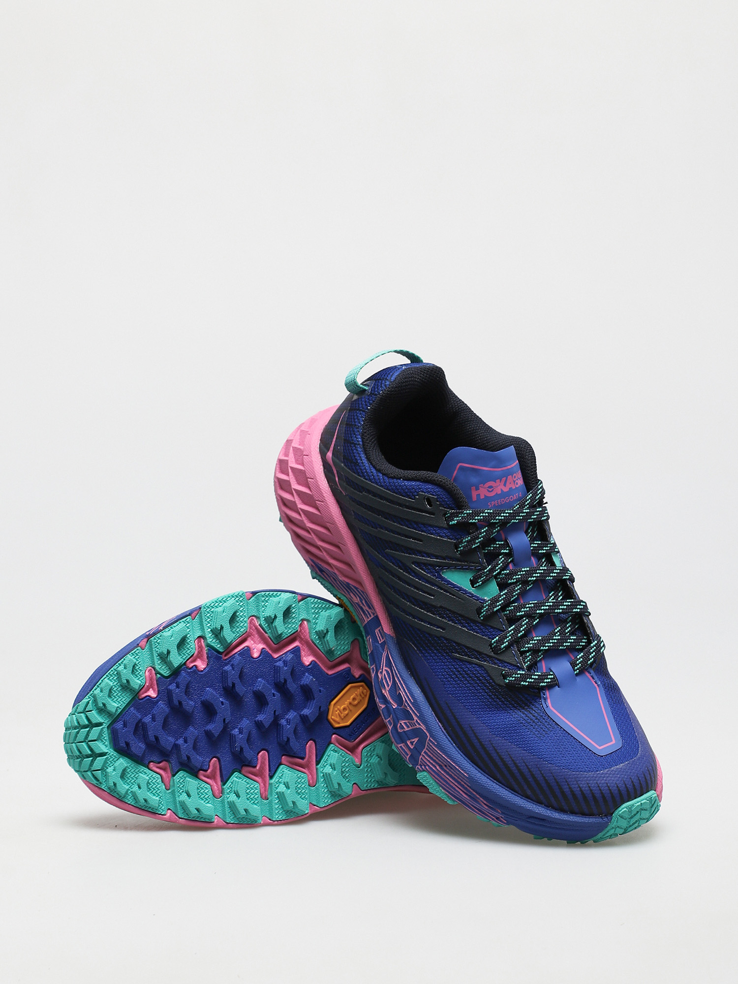Pantofi Hoka One One Speedgoat 4 Wmn (dazzling blue/phlox pink)
