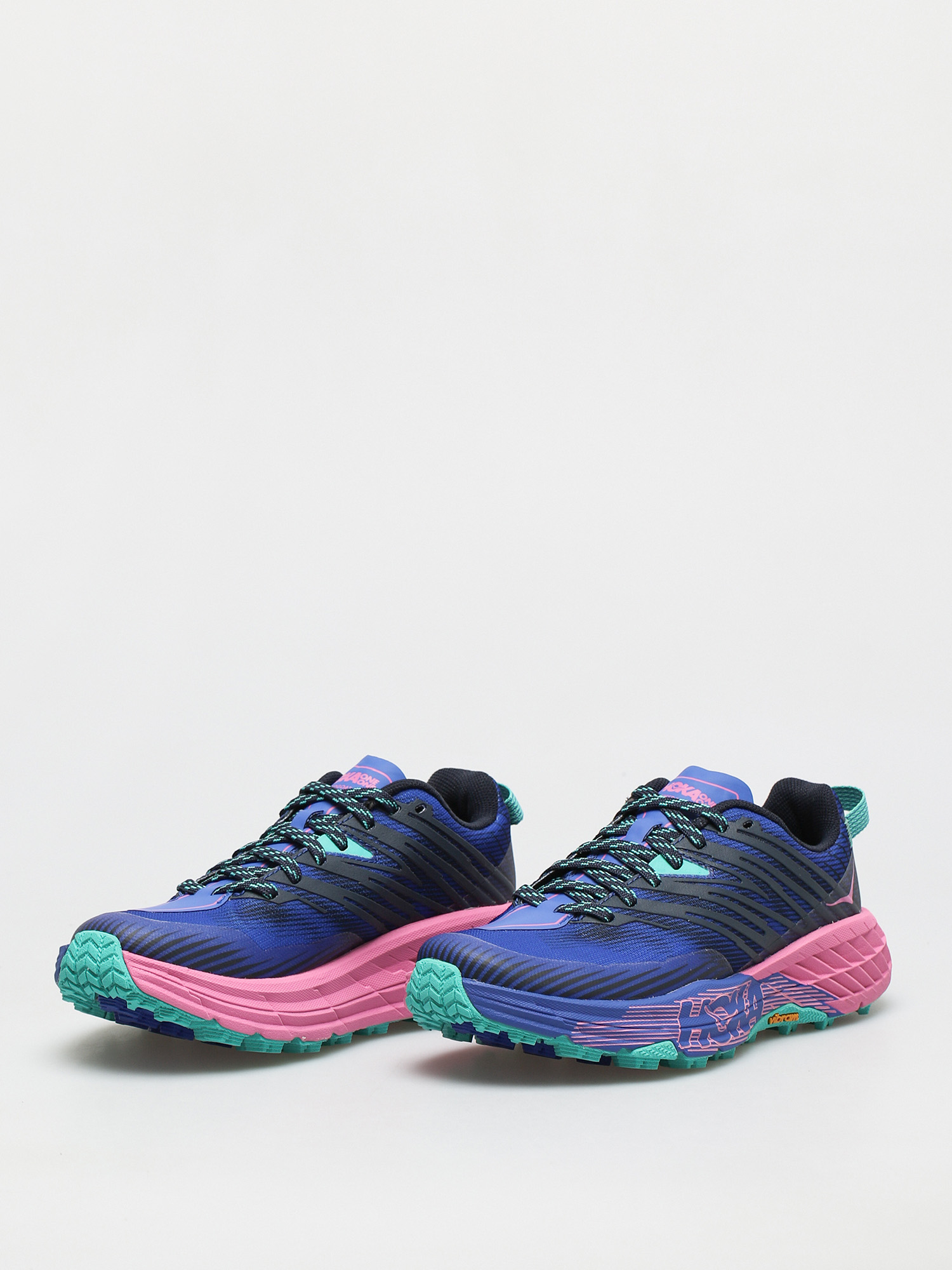 Pantofi Hoka One One Speedgoat 4 Wmn (dazzling blue/phlox pink)