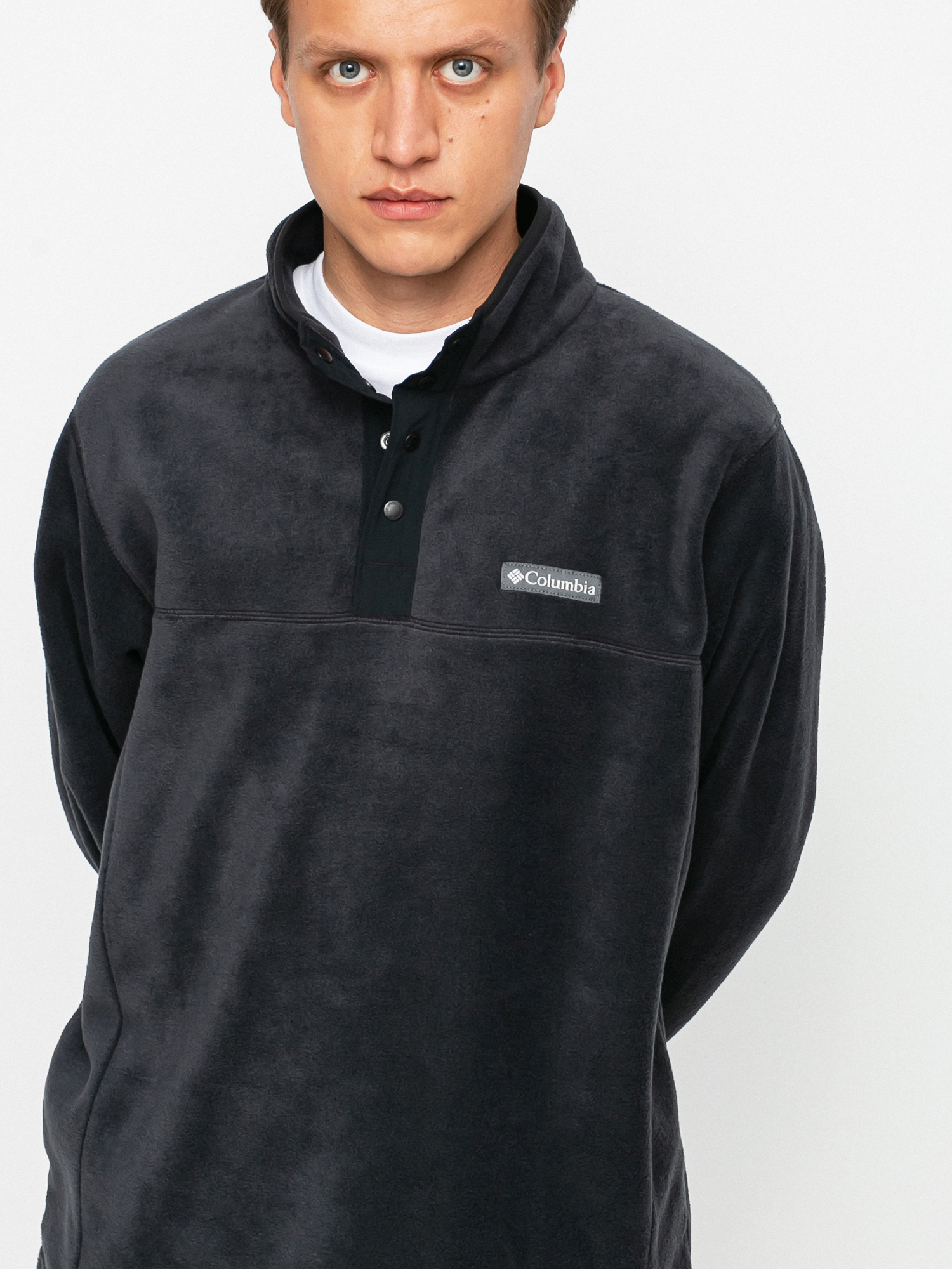 Pentru bărbați Hanorac din fleece Columbia Steens Mountain (black)