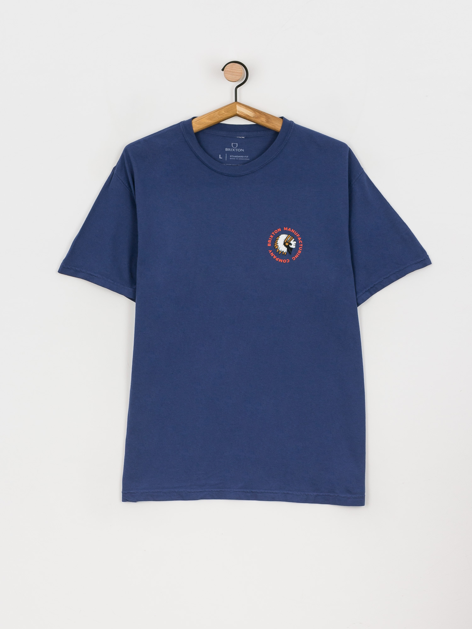 Tricou Brixton Rival Stamp Stt (joe blue garment dye)