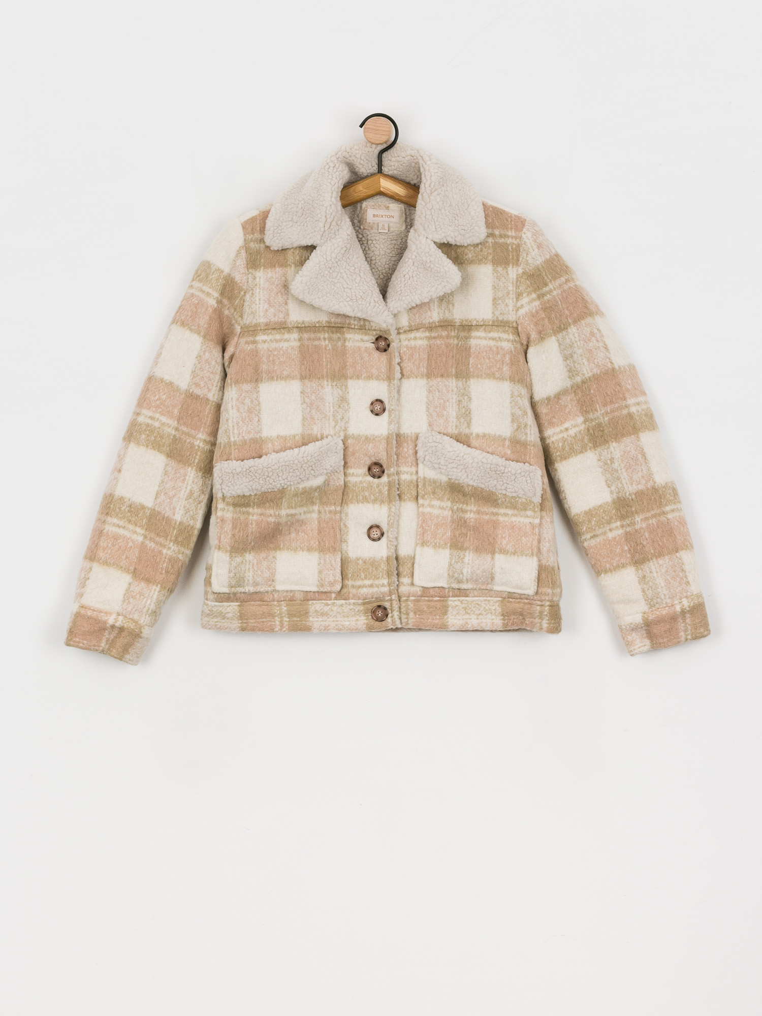 Geacă Brixton Nouvelle Coat Wmn (beige)