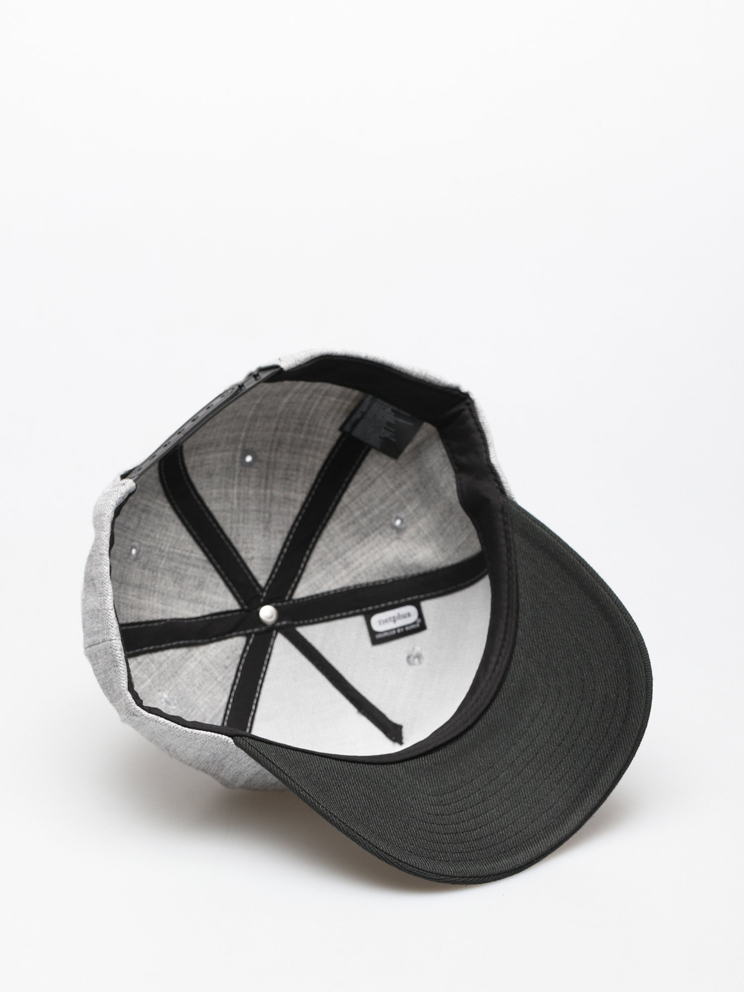 Șapcă Brixton Crest C Mp Snapback (heather grey/black)