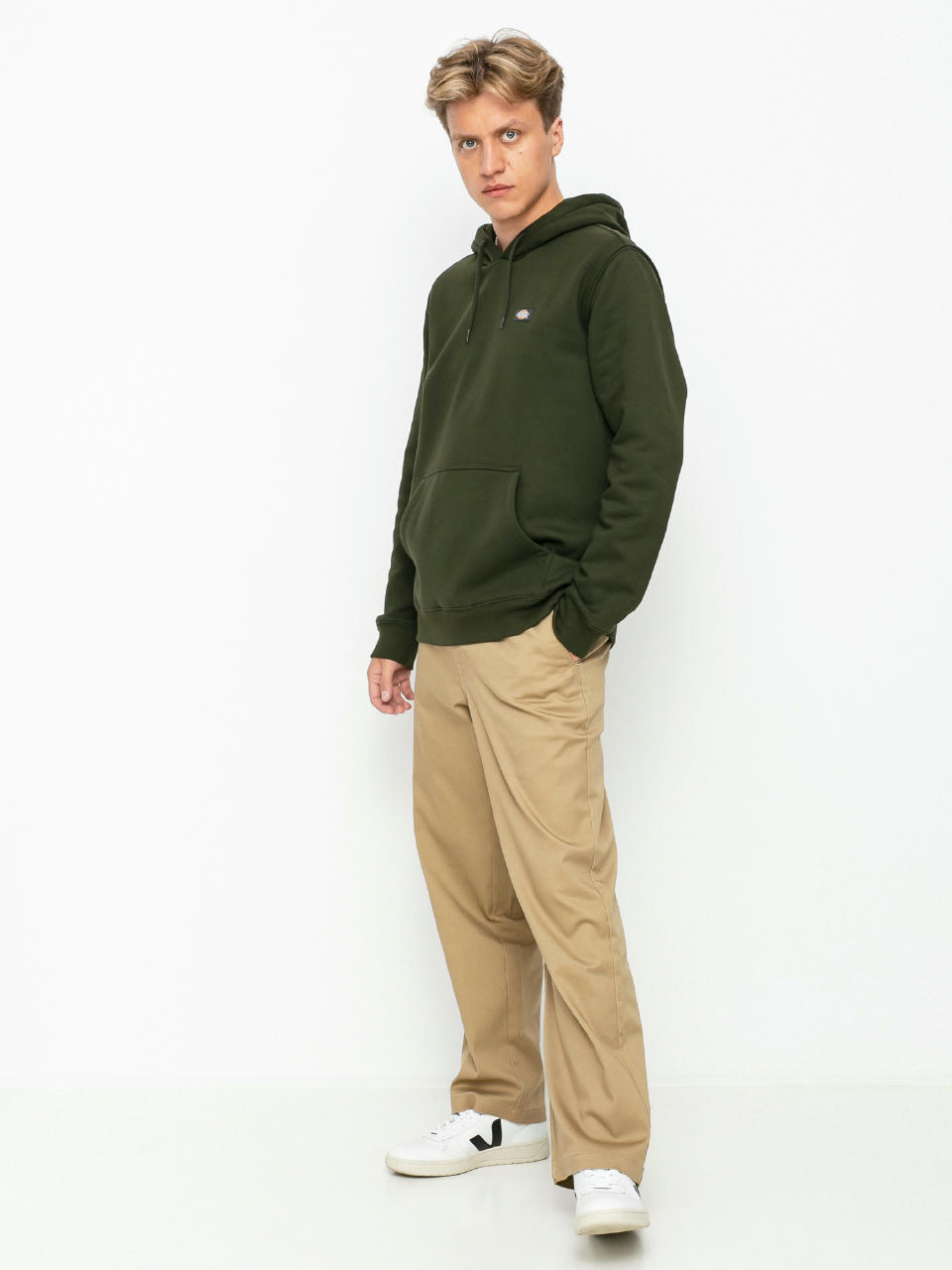 Hanorac cu glugă Dickies Oakport HD (olive green)