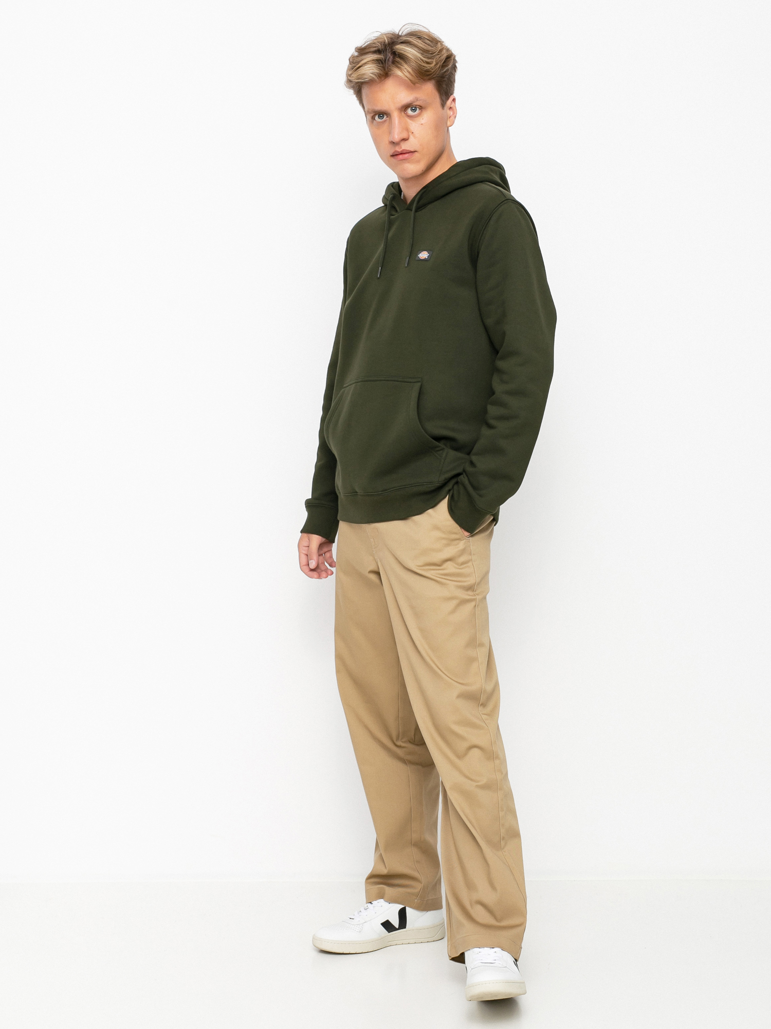 Hanorac cu glugă Dickies Oakport HD (olive green)