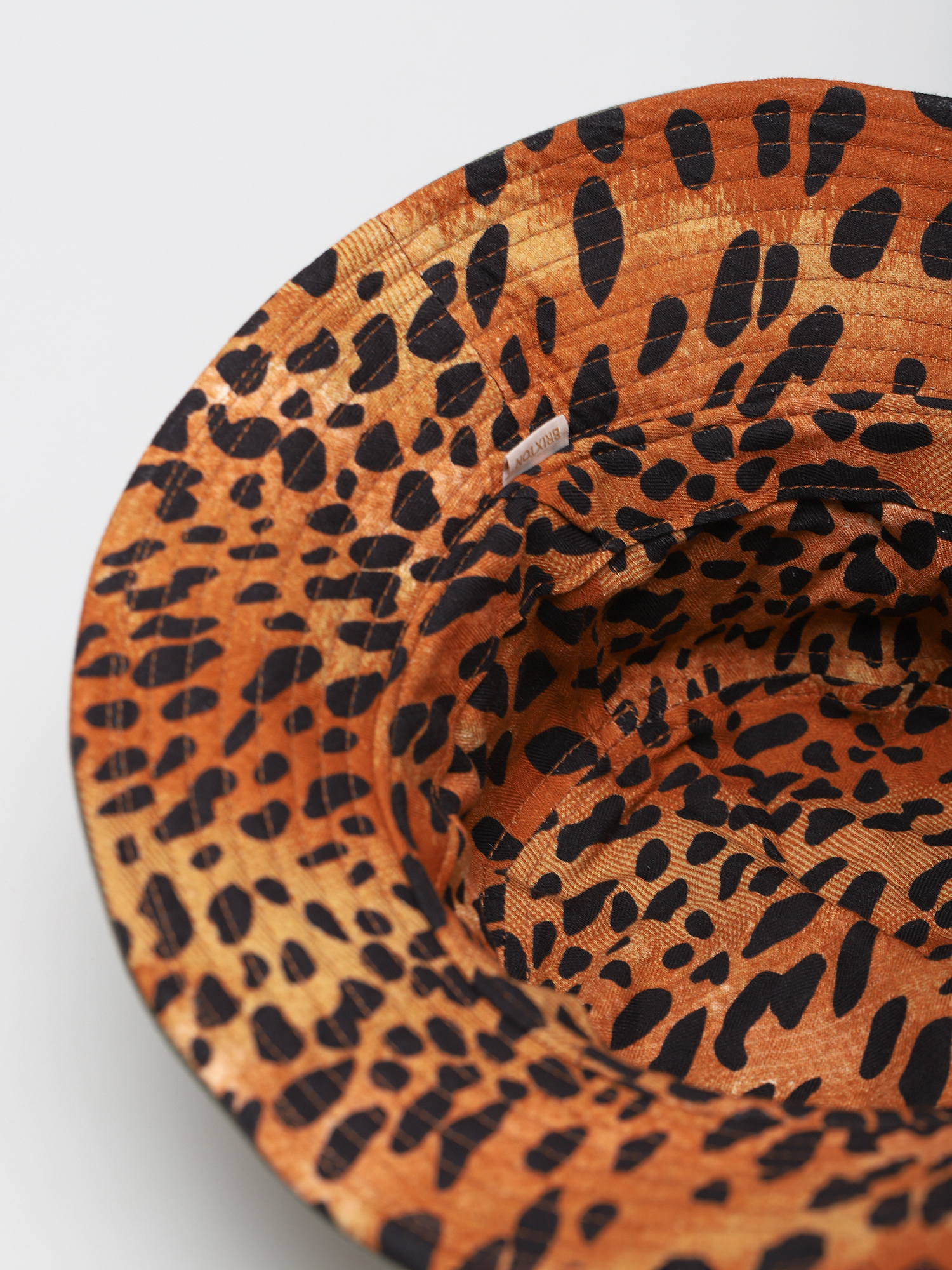 Pălărie Brixton Petra Packable Bucket Hat (military olive/leopard)