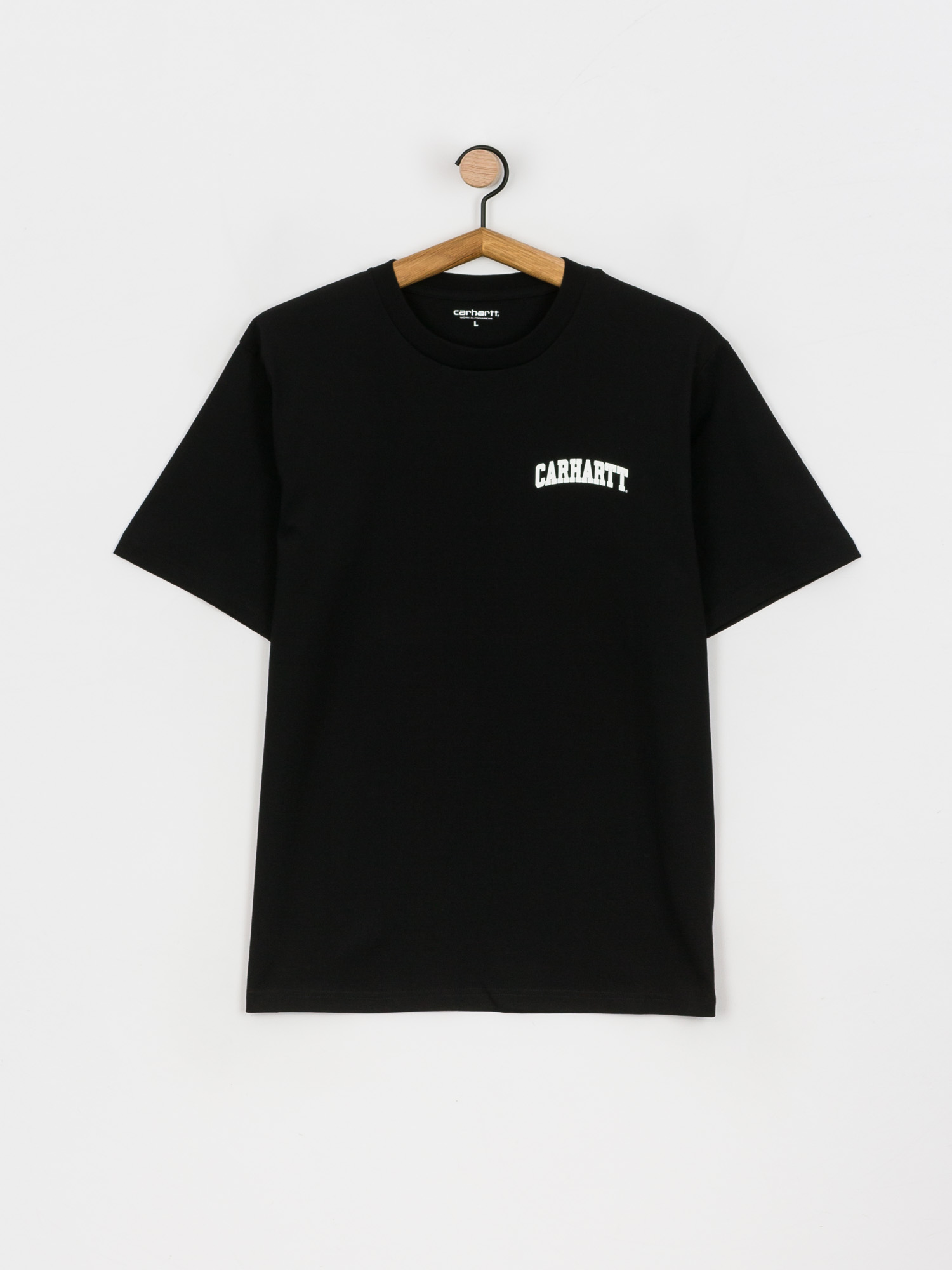 Tricou Carhartt WIP University Script (black/white)