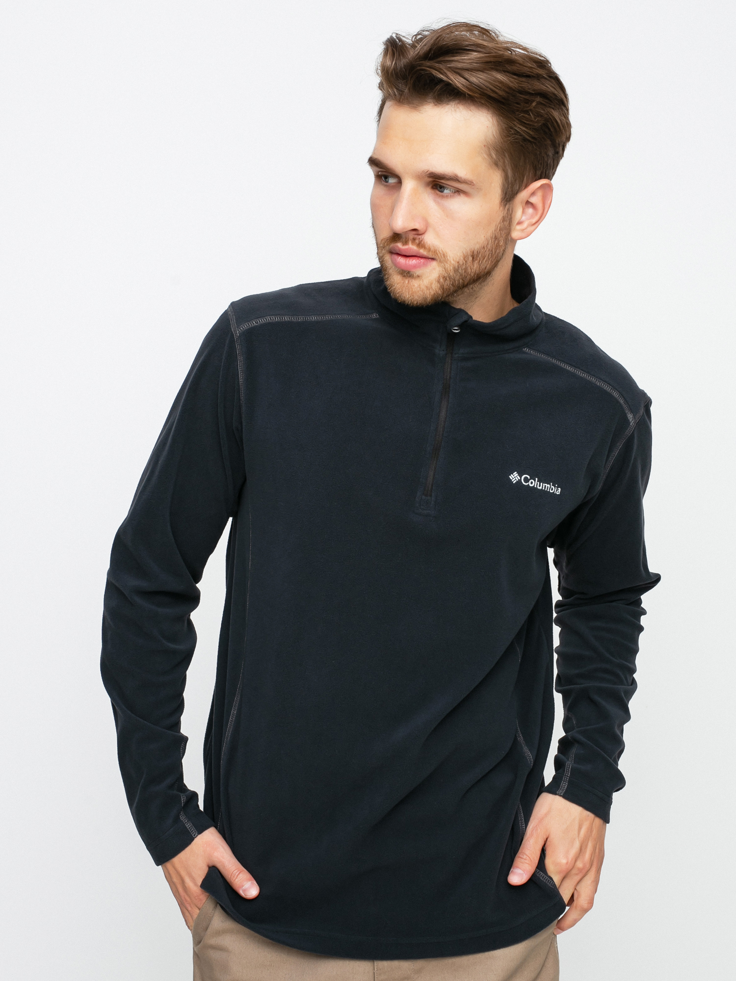 Pentru bărbați Hanorac din fleece Columbia Klamath Range II (black)