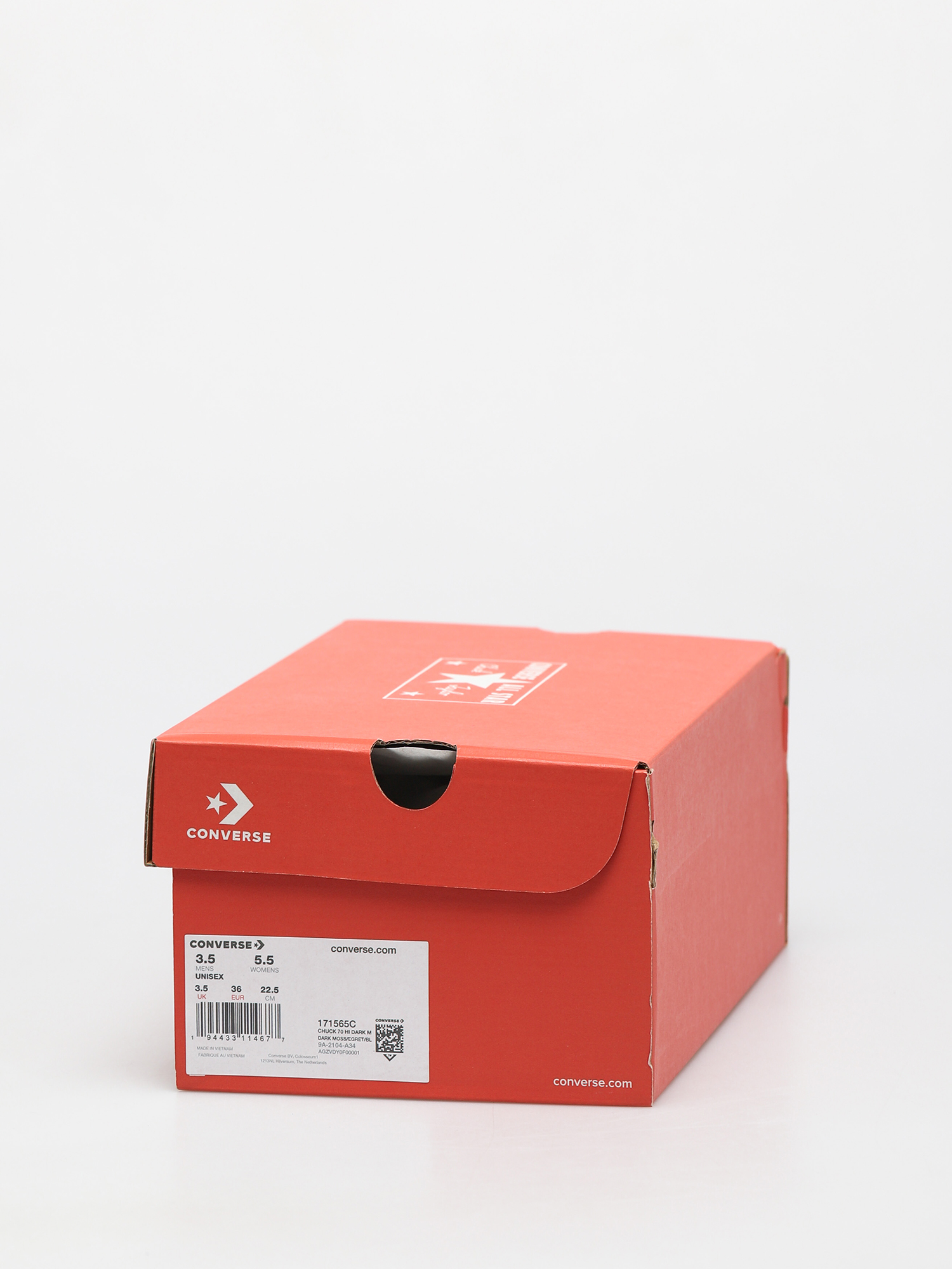 Teniși Converse Chuck 70 Hi (combat green)