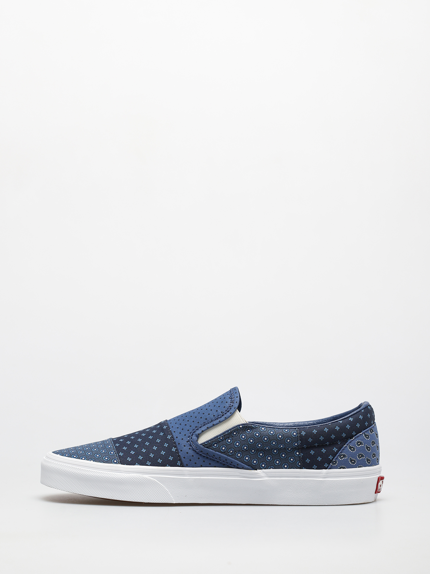 Pantofi Vans Classic Slip On (tieprntptchwk/trnvytrwht)