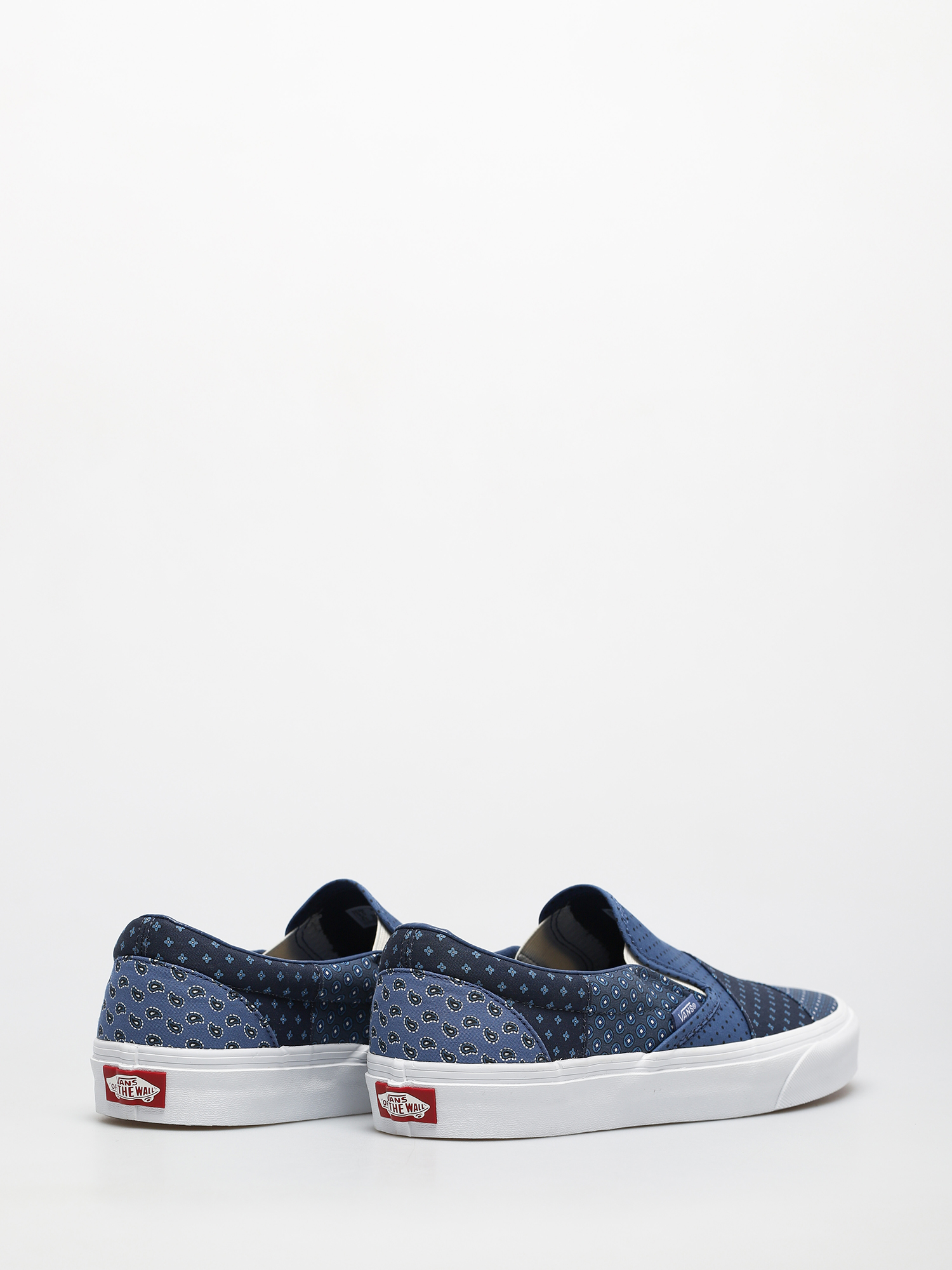 Pantofi Vans Classic Slip On (tieprntptchwk/trnvytrwht)