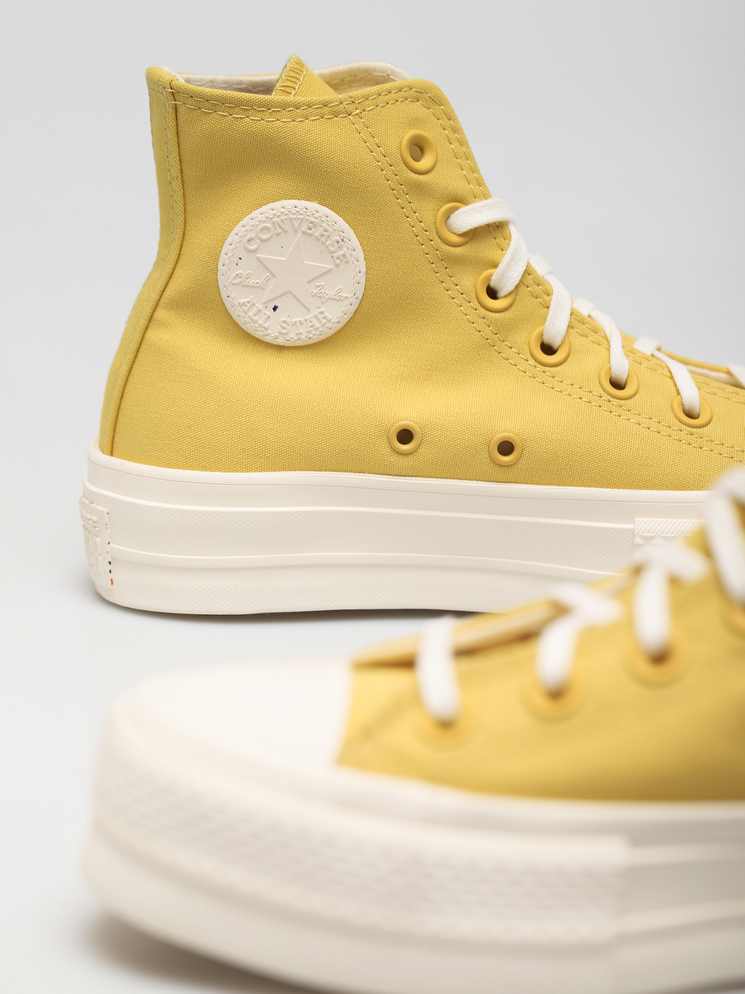 Pantofi Converse Chuck Taylor All Star Lift Wmn (straw yellow)