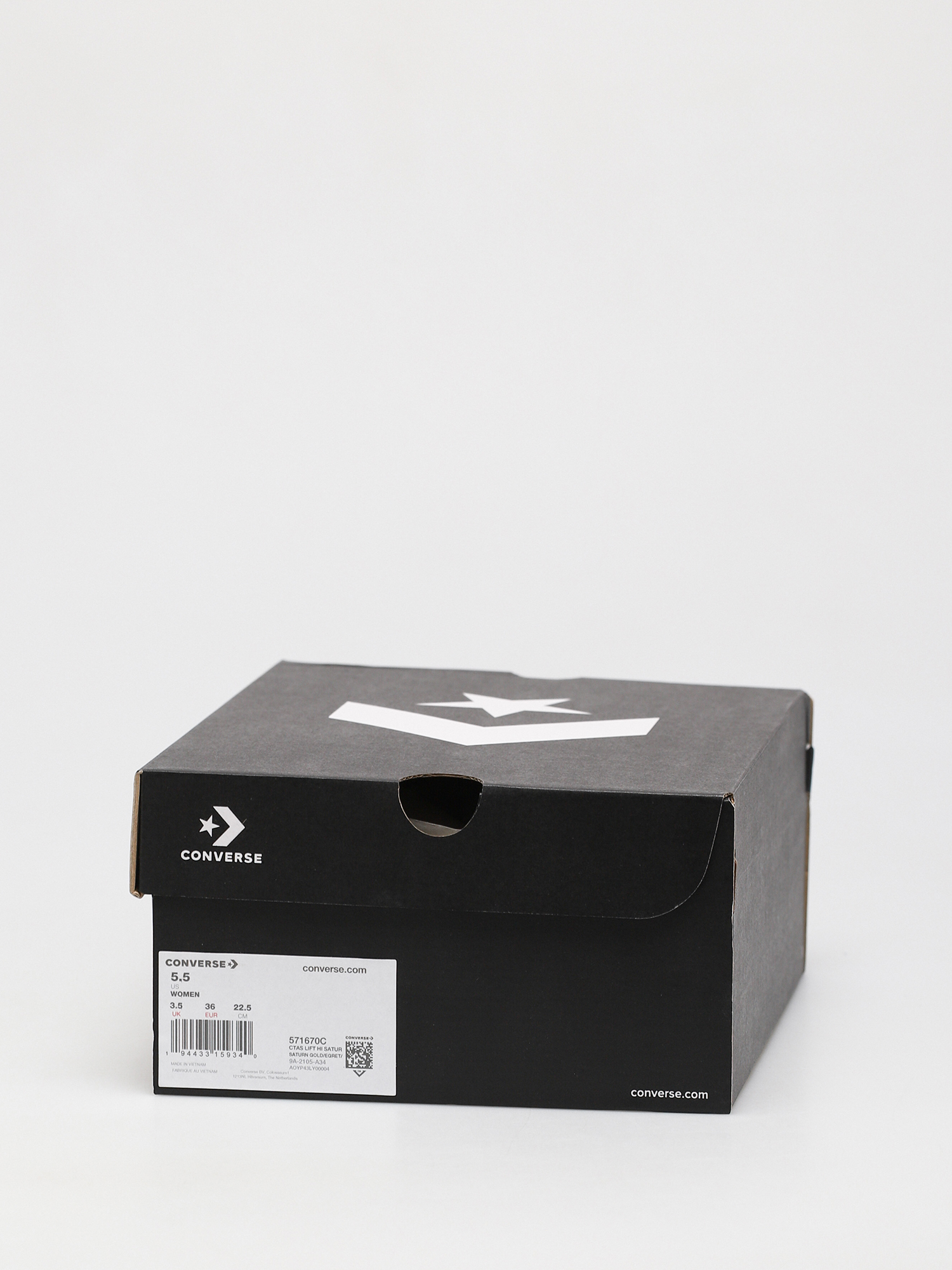 Pantofi Converse Chuck Taylor All Star Lift Wmn (straw yellow)