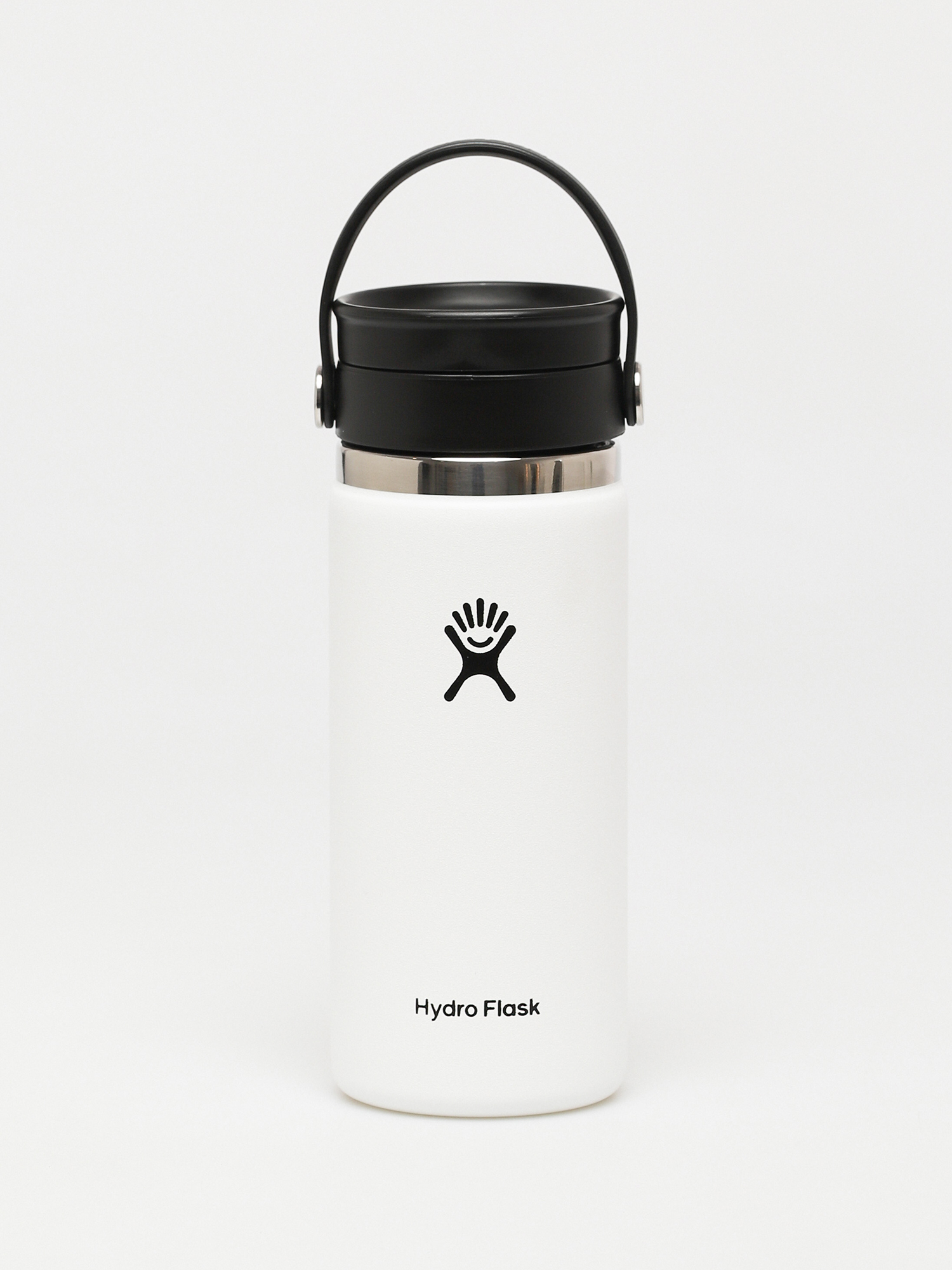 Ceașcă Hydro Flask Butelka Wide Mouth Flex Slip Lid 473ml (white)
