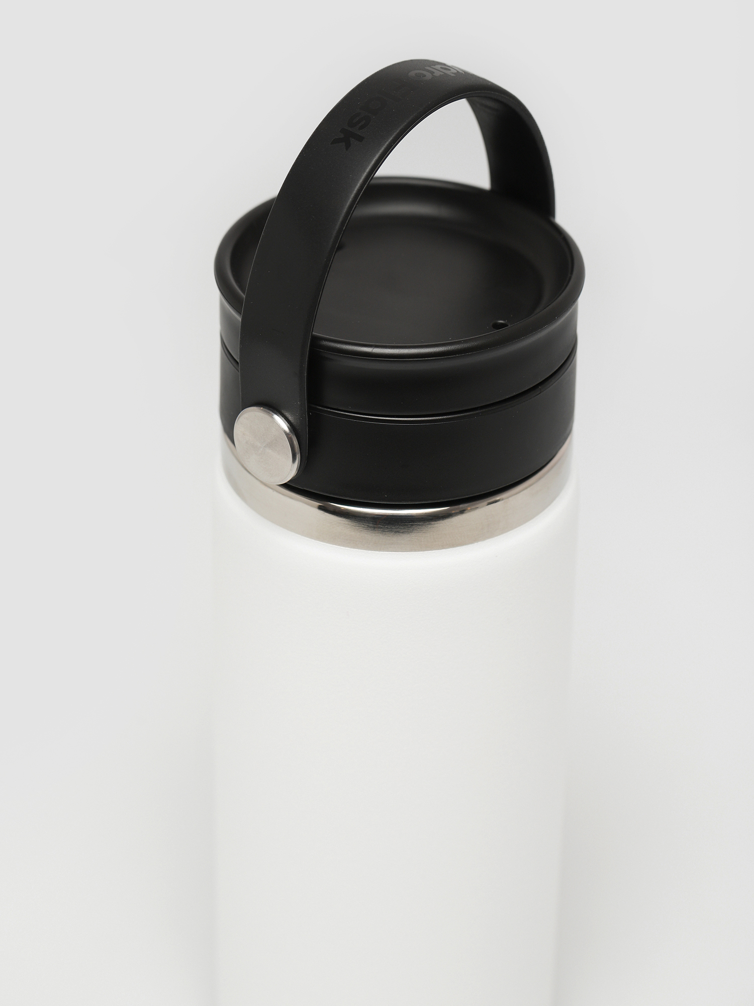 Ceașcă Hydro Flask Butelka Wide Mouth Flex Slip Lid 473ml (white)