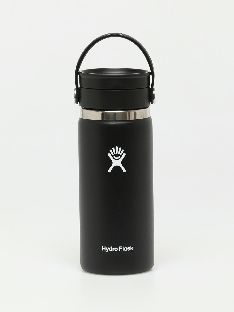 Ceașcă Hydro Flask Butelka Wide Mouth Flex Slip Lid 473ml (black)