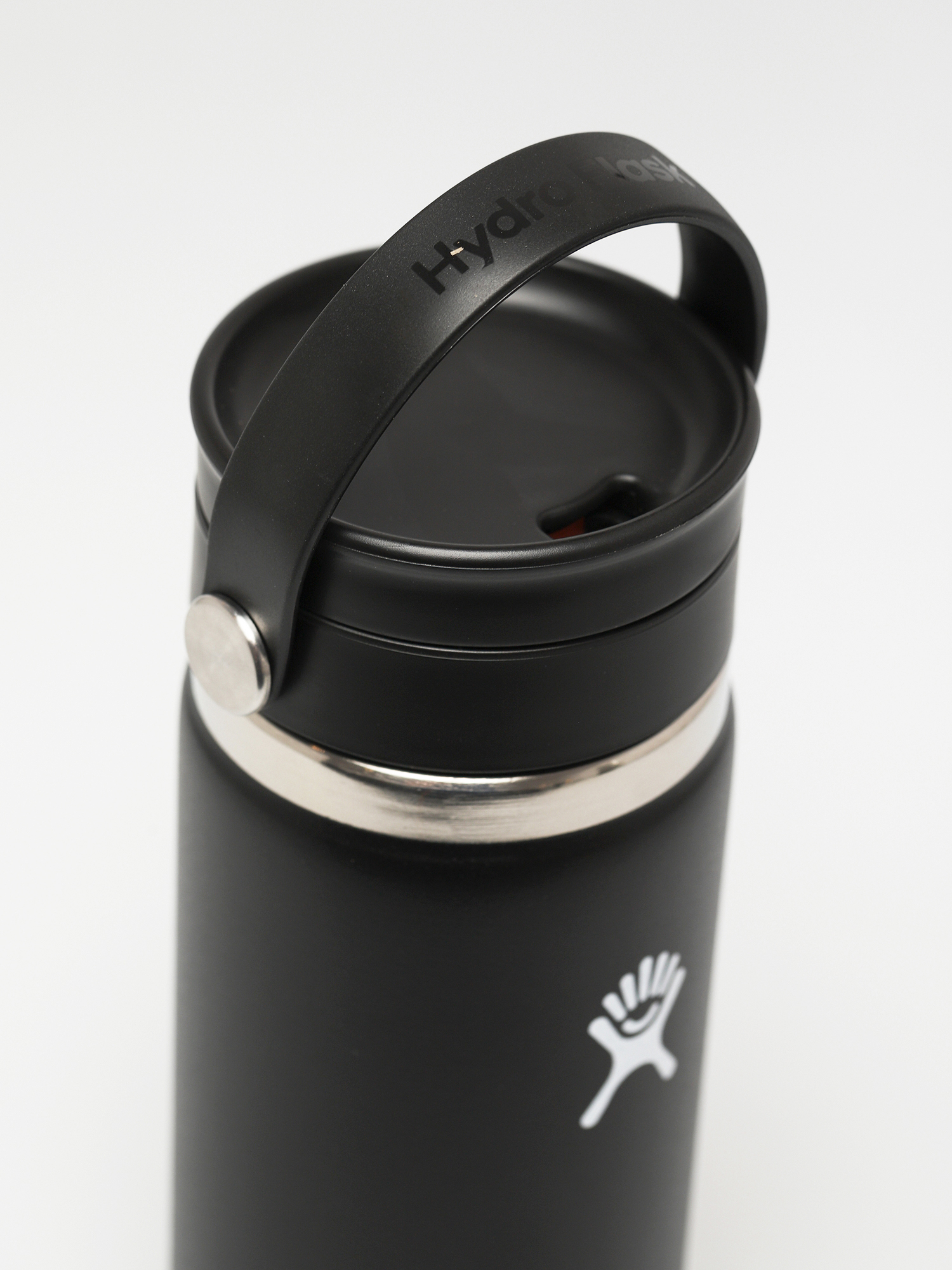 Ceașcă Hydro Flask Butelka Wide Mouth Flex Slip Lid 473ml (black)