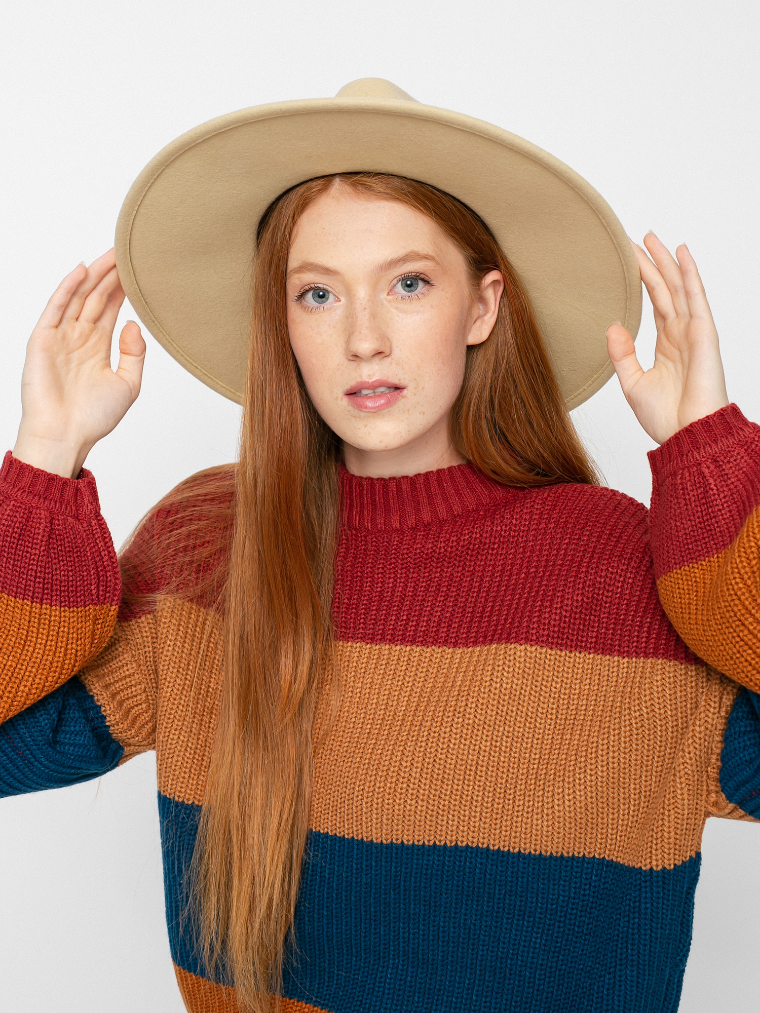 Pălărie Brixton Joanna Felt Hat Wmn (light khaki)