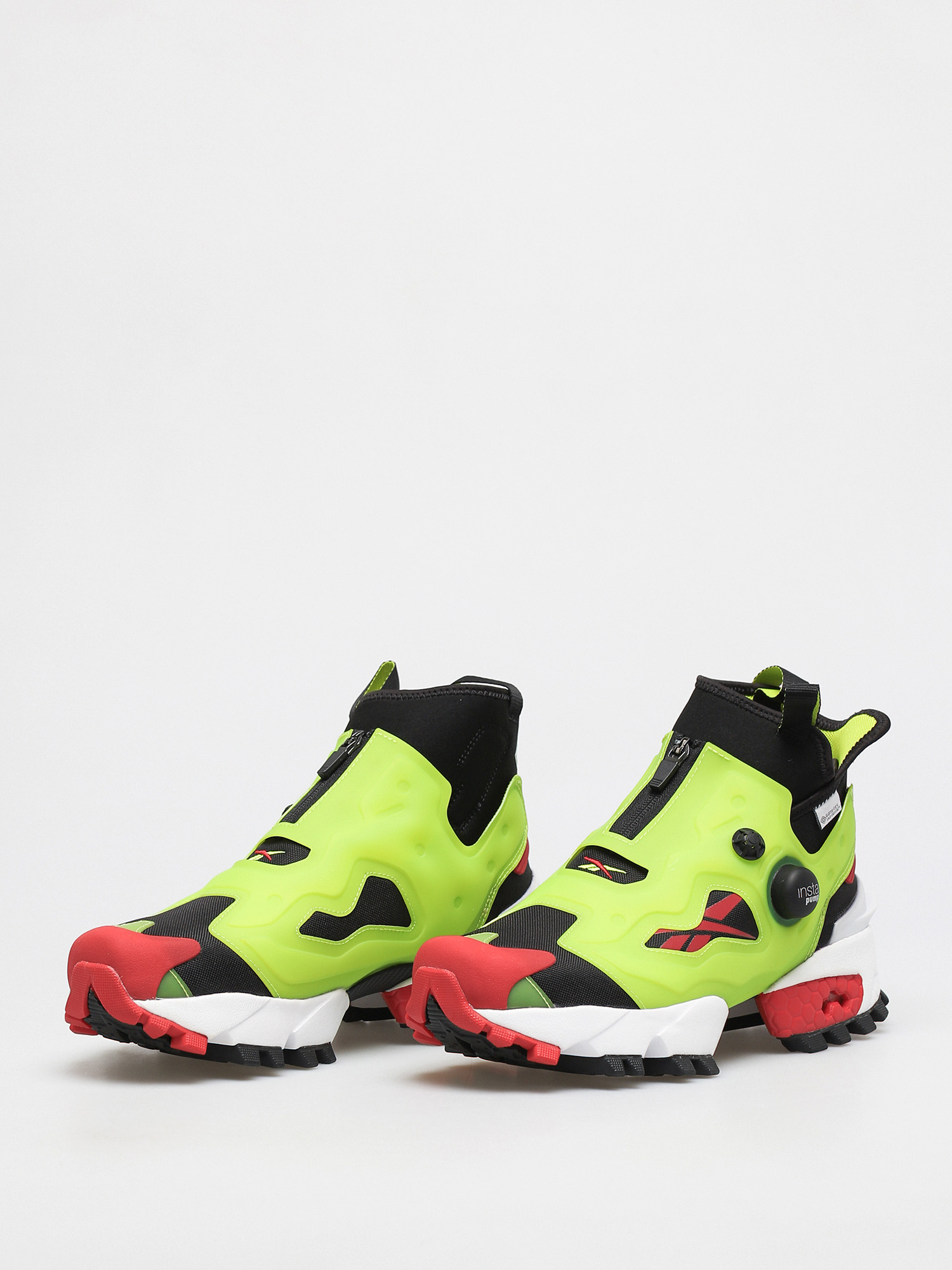 Pantofi Reebok Instapump Fury X Gtx (black/aciyel/vecred)