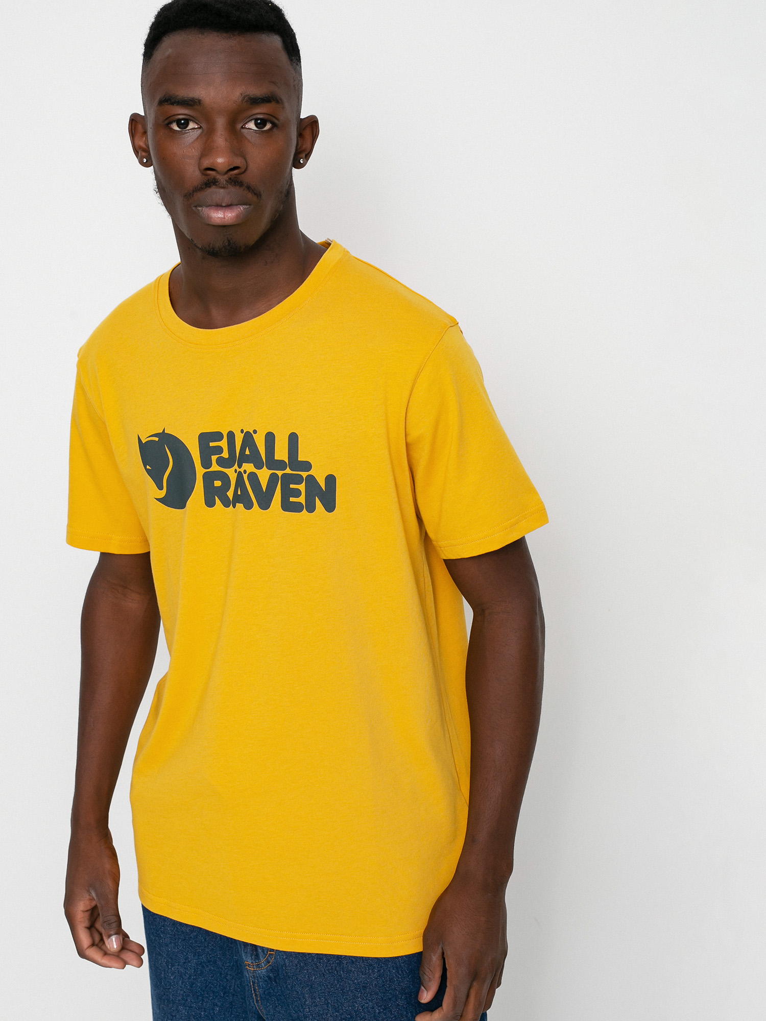 Tricou Fjallraven Logo (ochre)