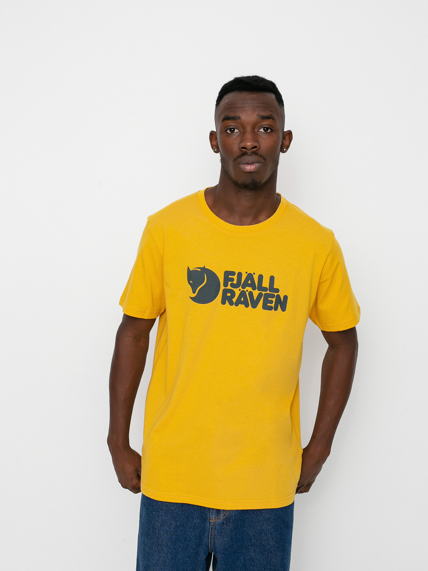 Tricou Fjallraven Logo (ochre)