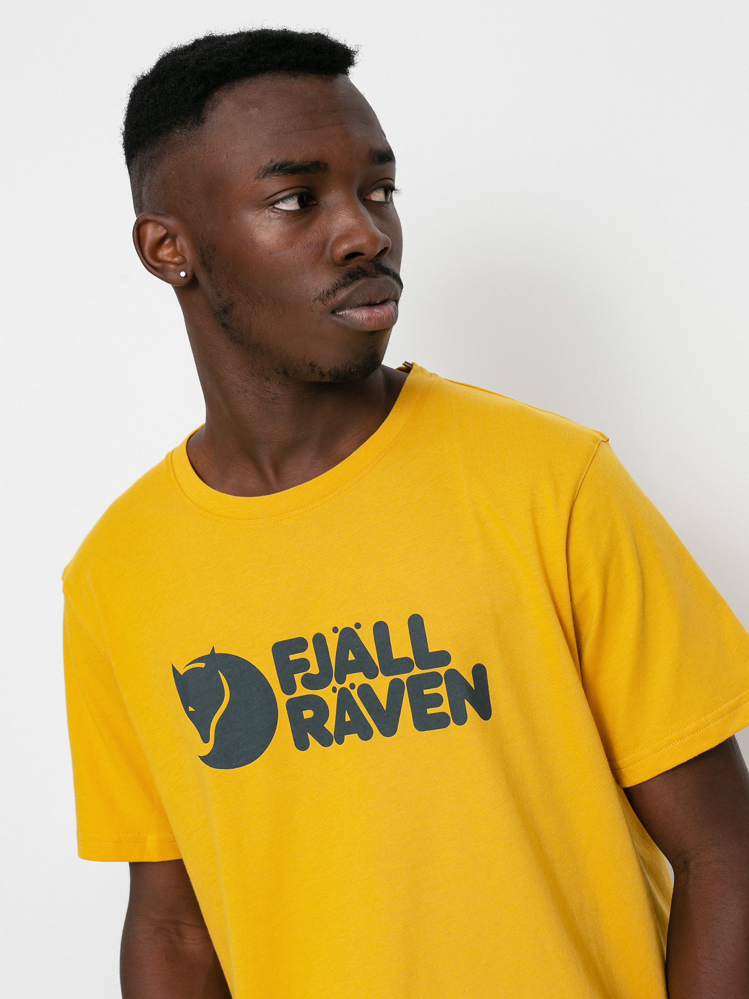 Tricou Fjallraven Logo (ochre)