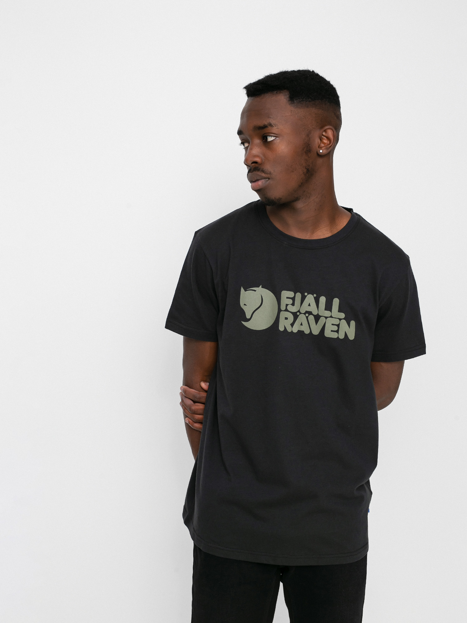 Tricou Fjallraven Logo (black)