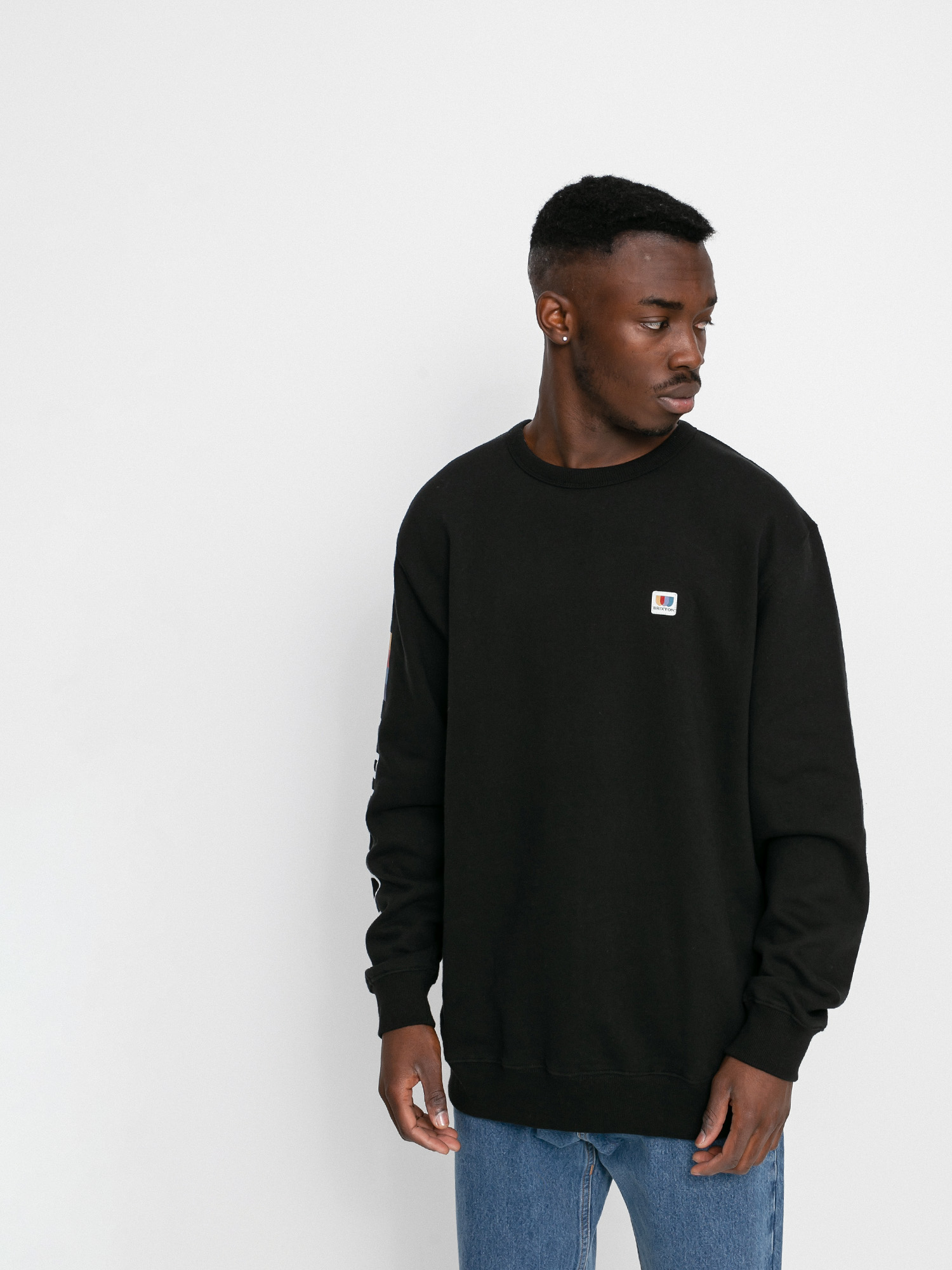 Hanorac Brixton Alton Crew (black)