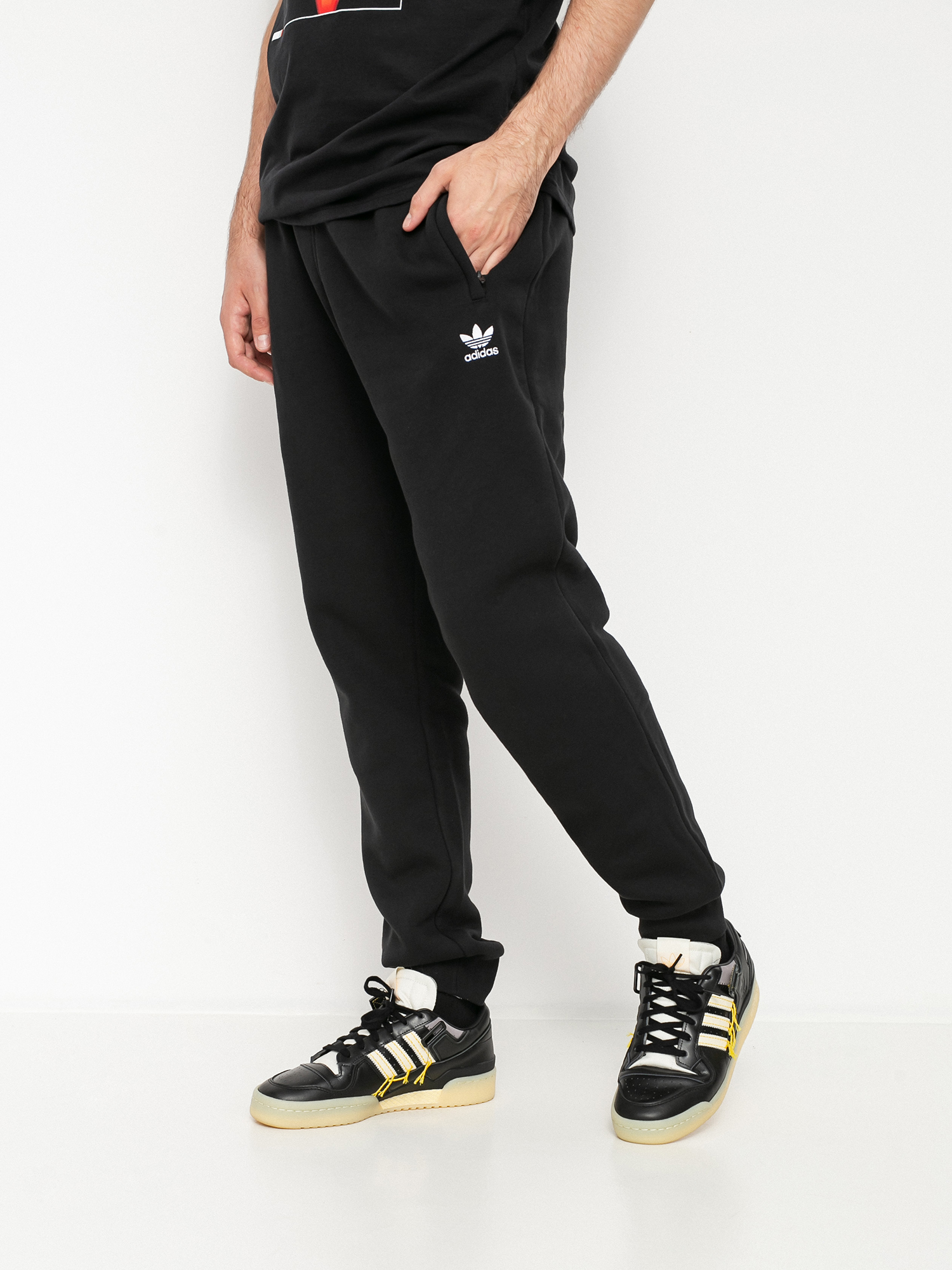Pantaloni adidas Originals Adicolor Essentials Trefoil (black)