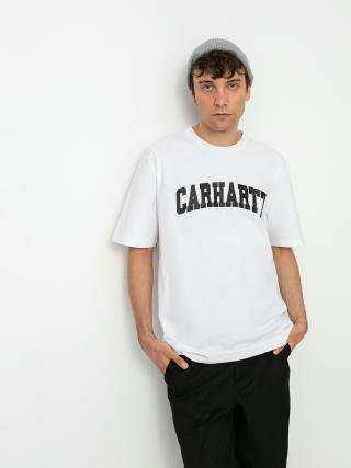 Tricou Carhartt WIP University (white/black)