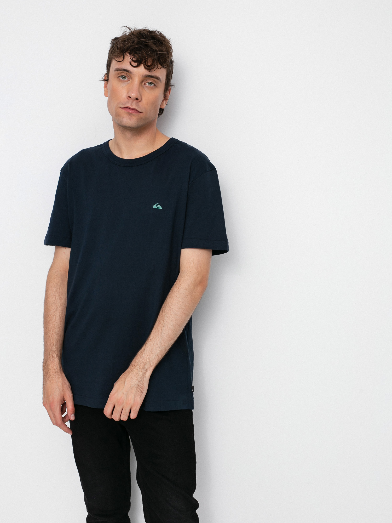 Tricou Quiksilver Essentials (navy blazer)