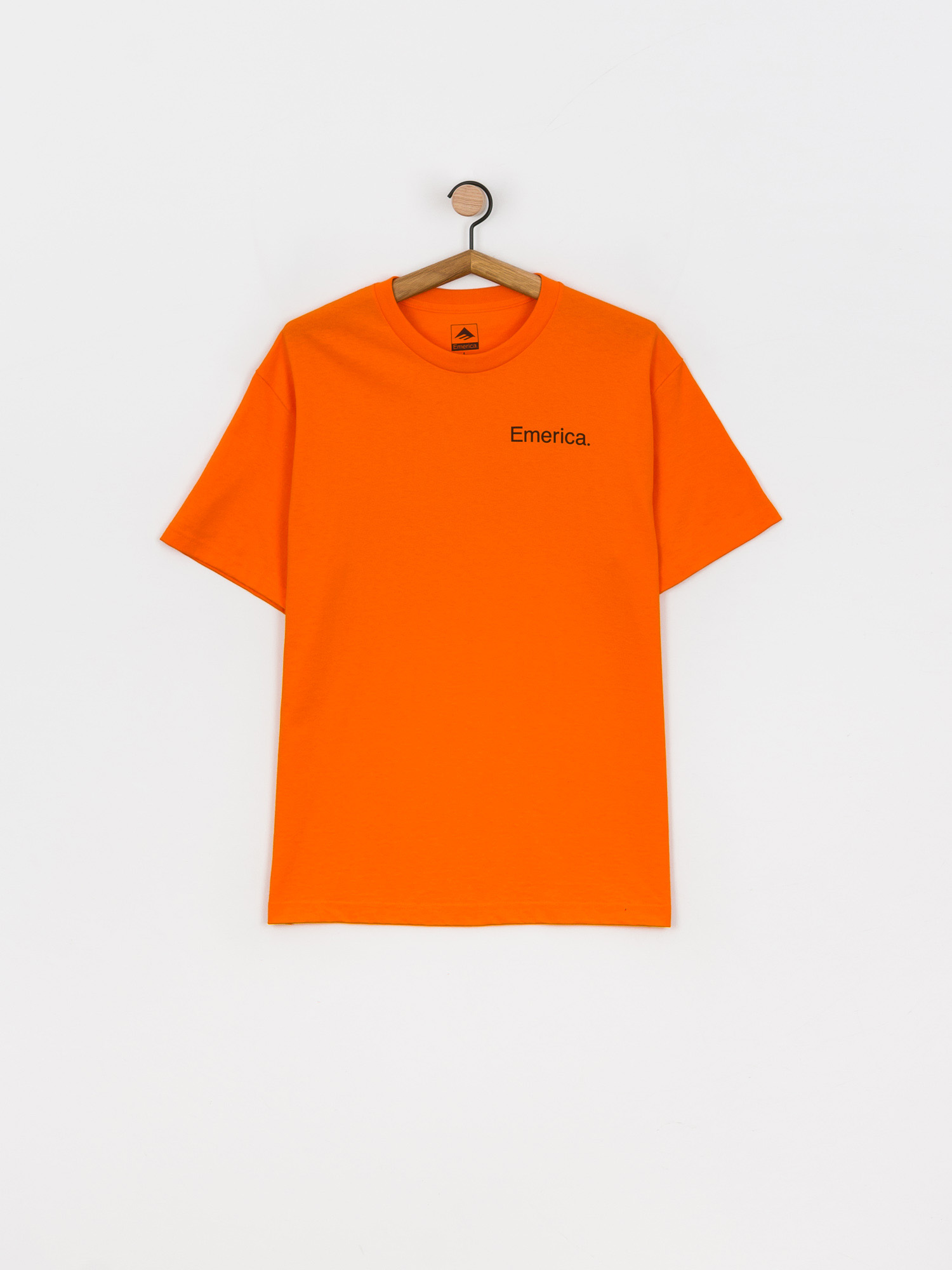 Tricou Emerica Pure Logo (orange/black)