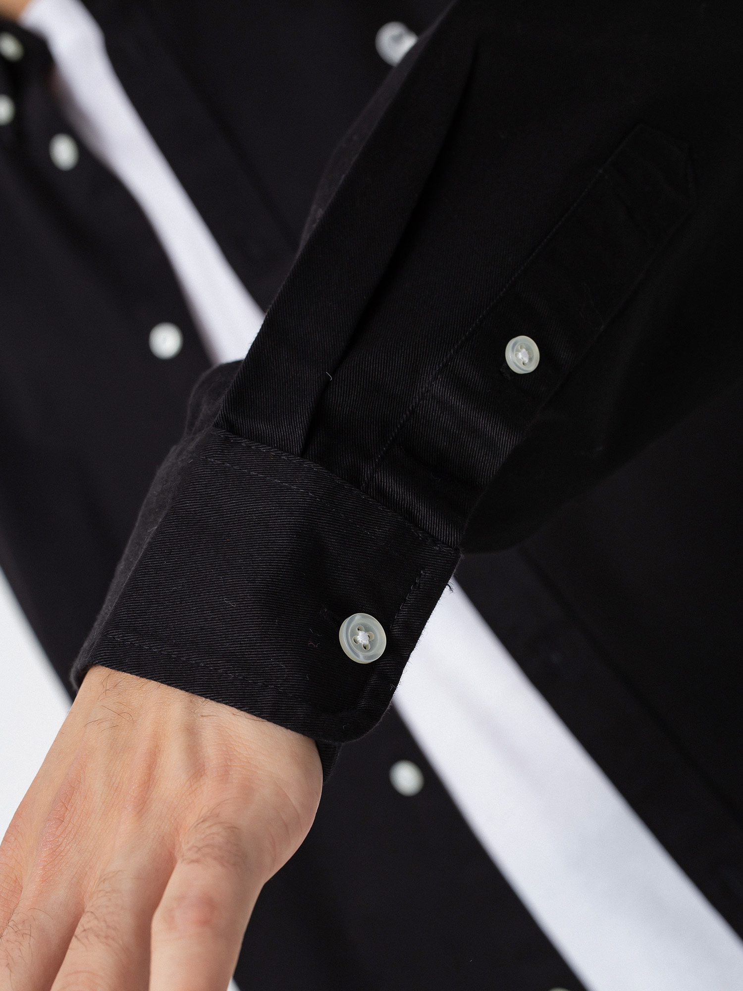 Cămașă Carhartt WIP Madison (black/wax)