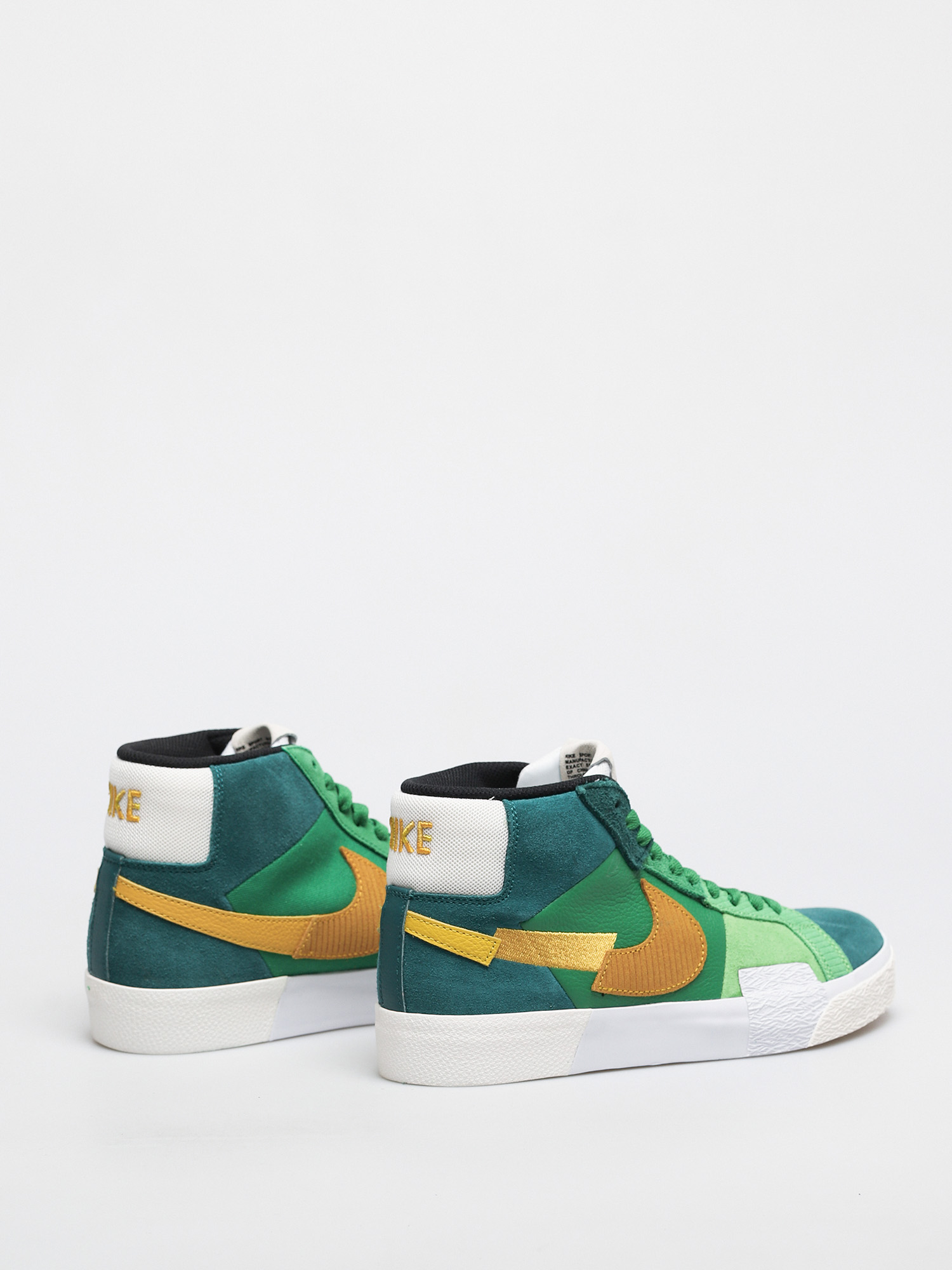 Pantofi Nike SB Zoom Blazer Mid Premium (aloe verde/university gold rainforest)