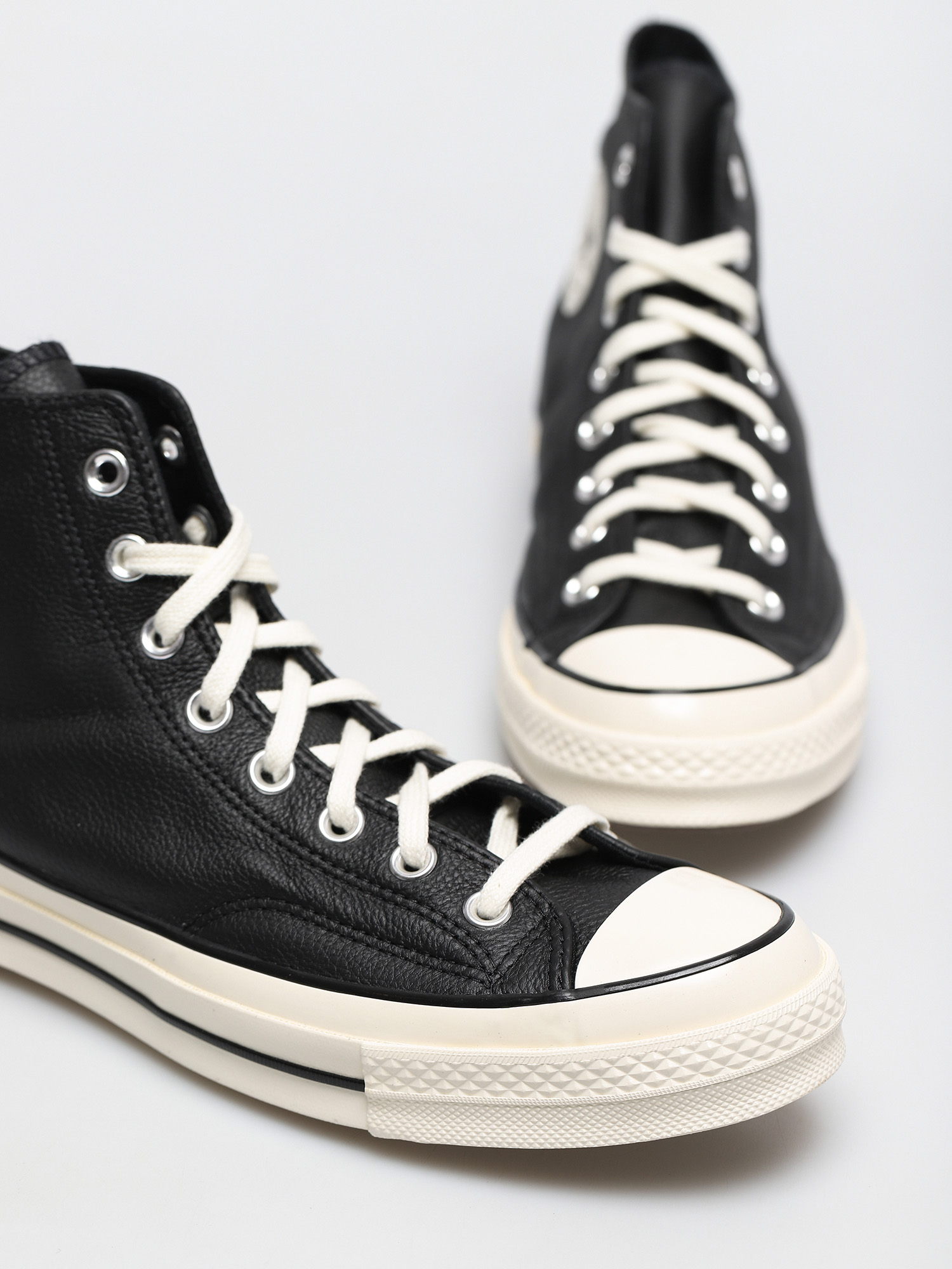 Teniși Converse Chuck 70 Hi Leather (black)