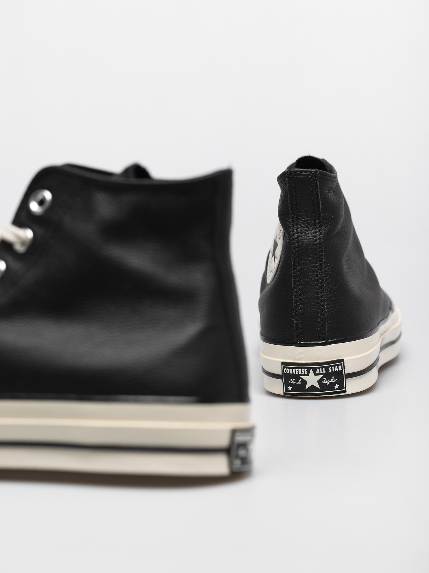 Teniși Converse Chuck 70 Hi Leather (black)